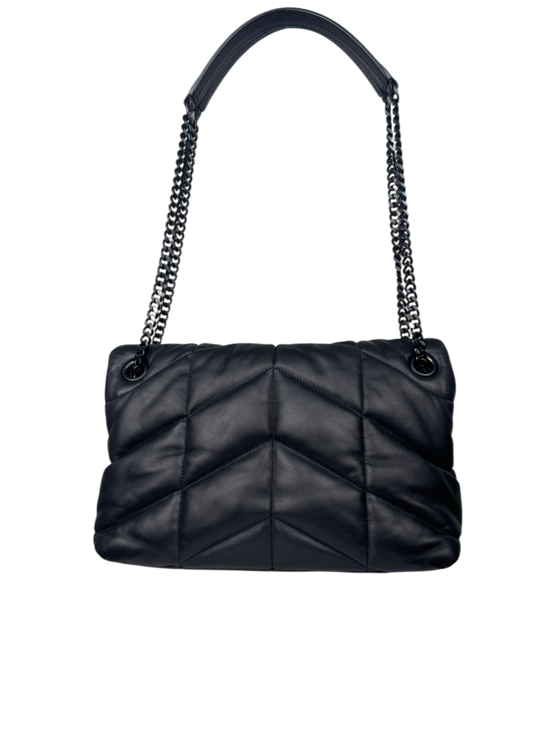 SAINT LAURENT PUFFER LOU LOU TOY BAG