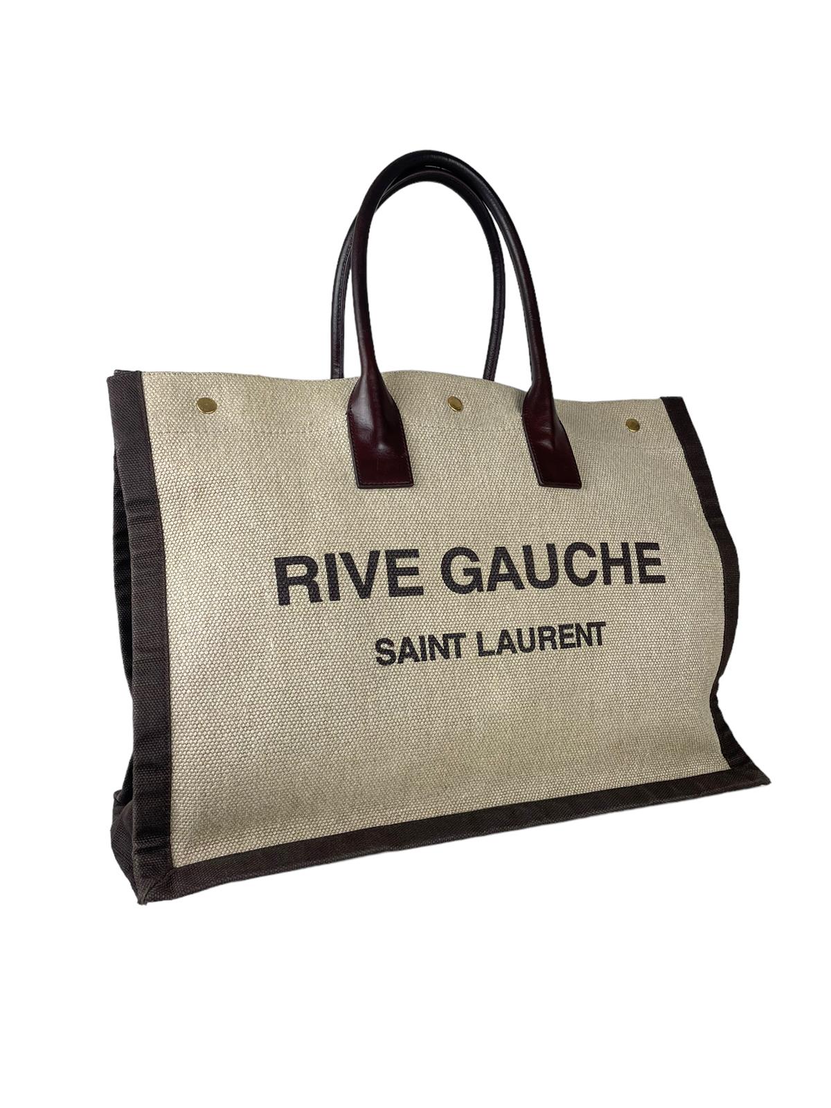 SAINT LAURENT RIVE GAUCHE TOTE BAG