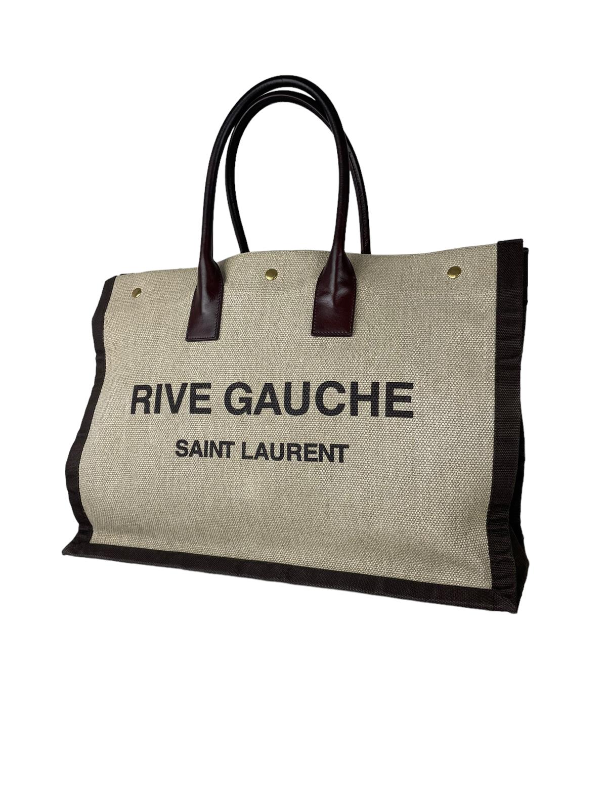SAINT LAURENT RIVE GAUCHE TOTE BAG