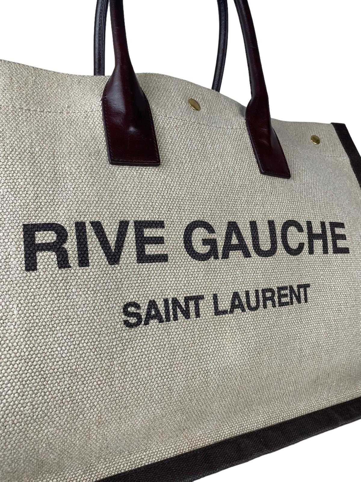 SAINT LAURENT RIVE GAUCHE TOTE BAG
