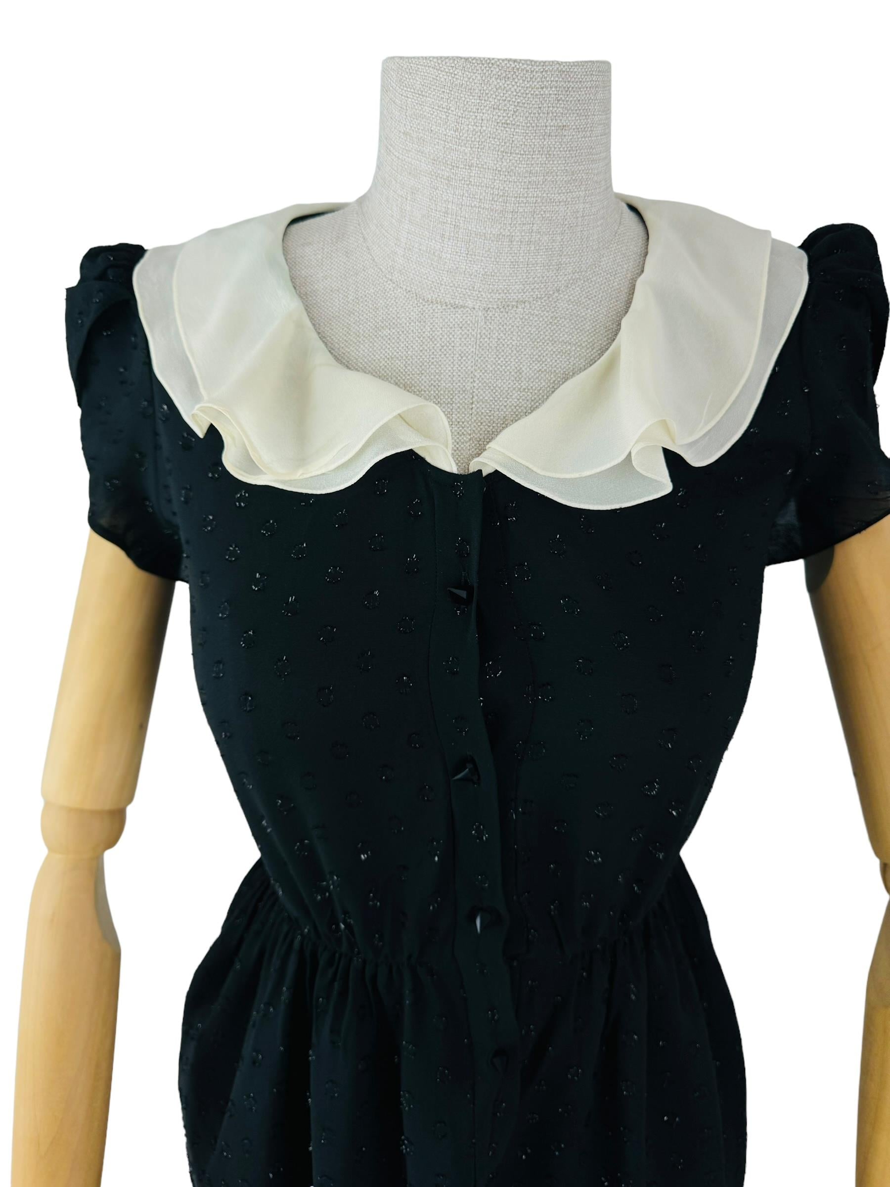 SAINT LAURENT SILK DRESS