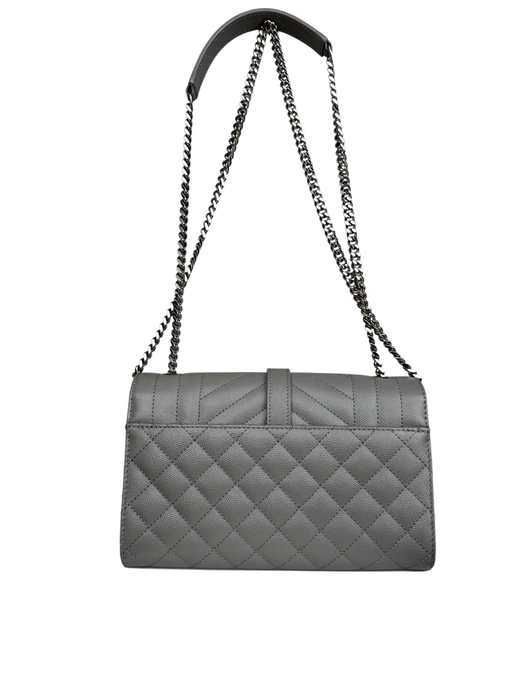 SAINT LAURENT SMALL ENVELOPE CHAIN BAG 
