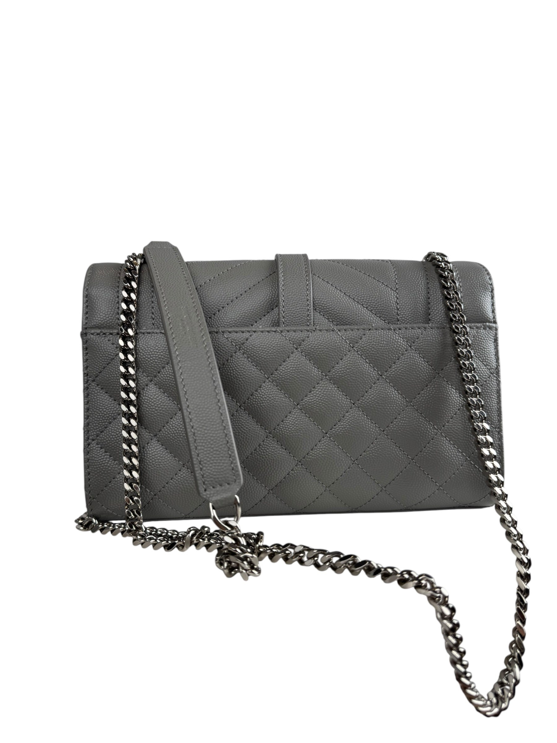 SAINT LAURENT SMALL ENVELOPE CHAIN BAG 