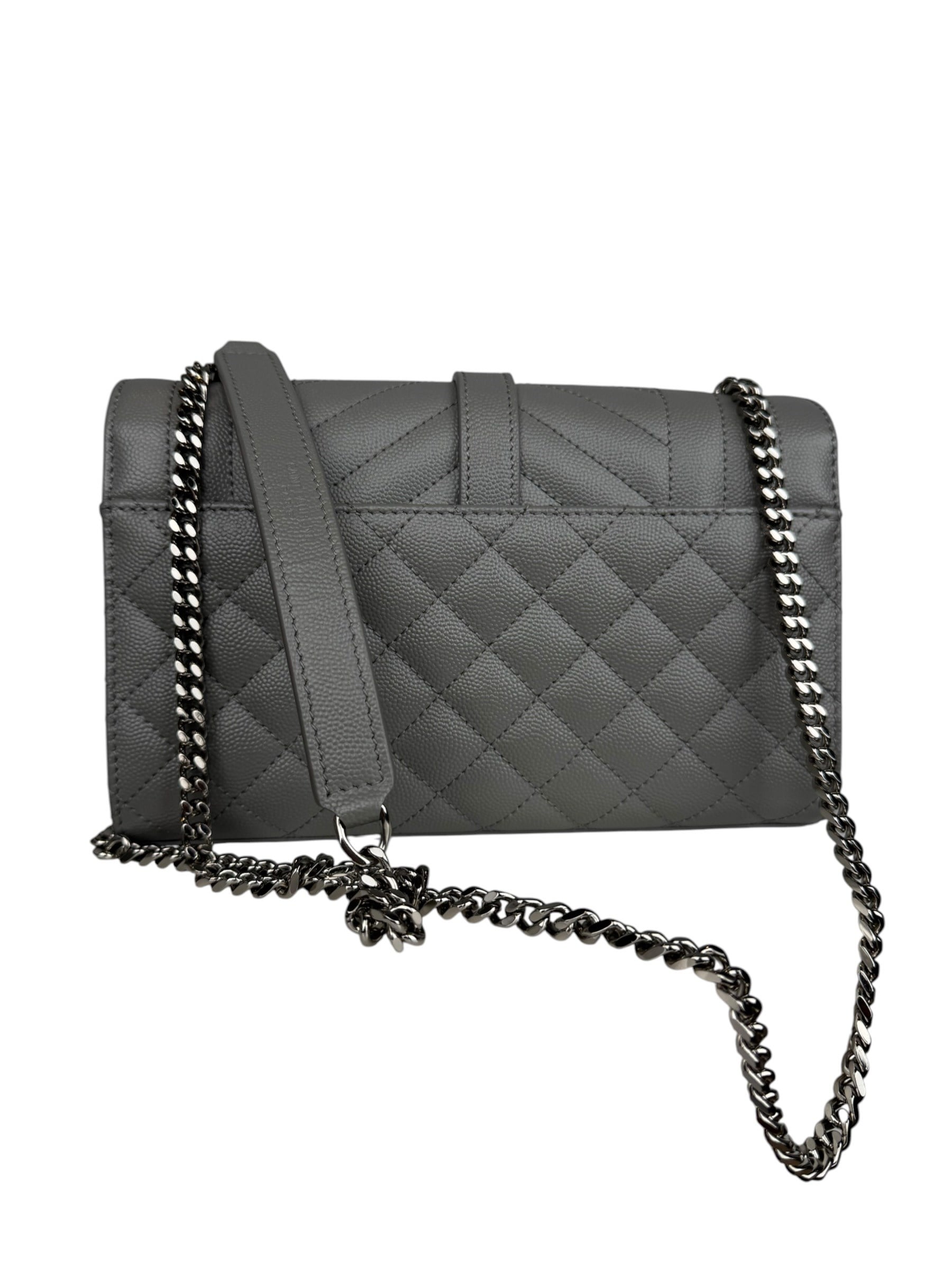 SAINT LAURENT SMALL ENVELOPE CHAIN BAG 