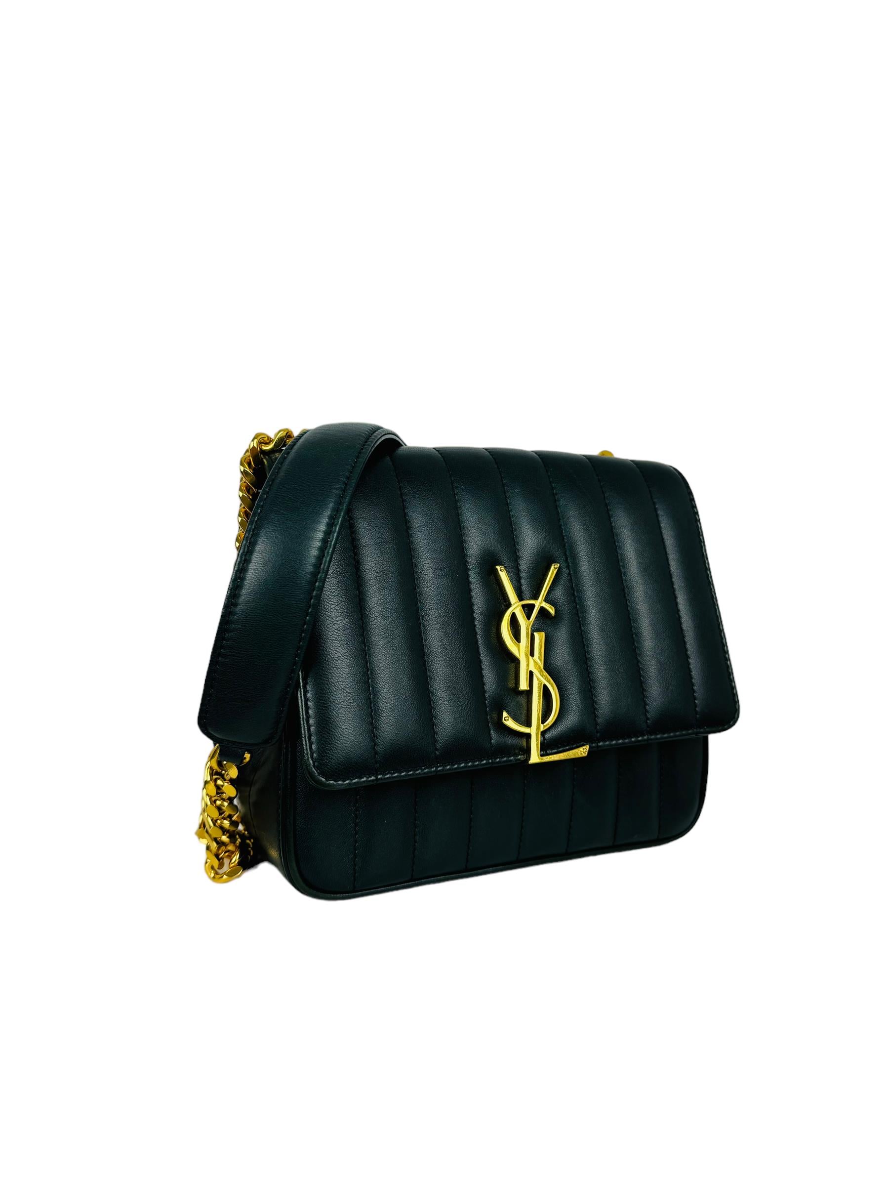SAINT LAURENT VICKY MEDIUM CROSSBODY BAG