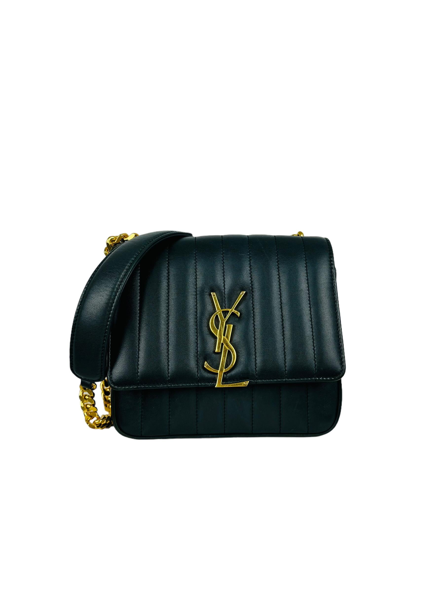 SAINT LAURENT VICKY MEDIUM CROSSBODY BAG