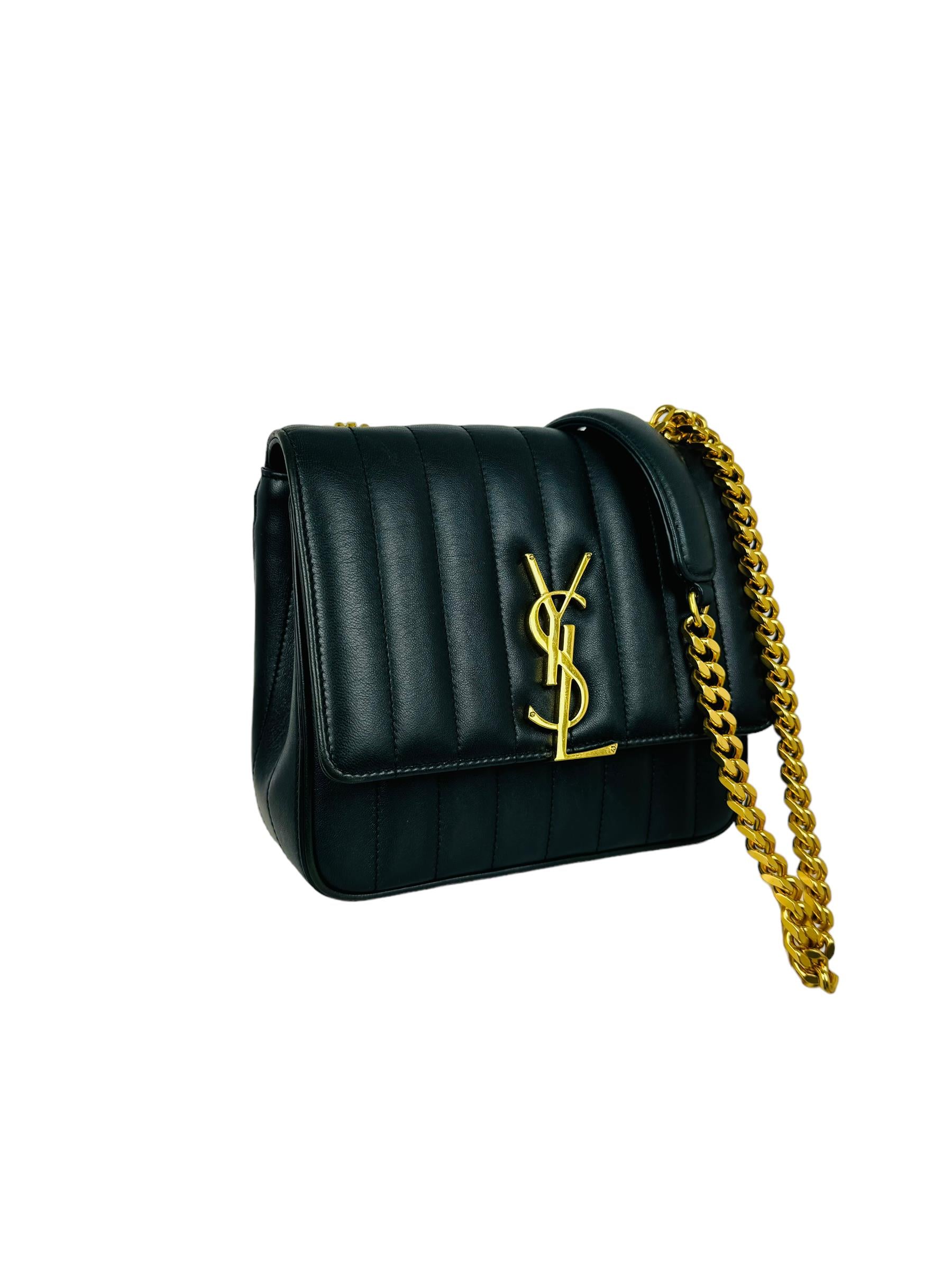 SAINT LAURENT VICKY MEDIUM CROSSBODY BAG