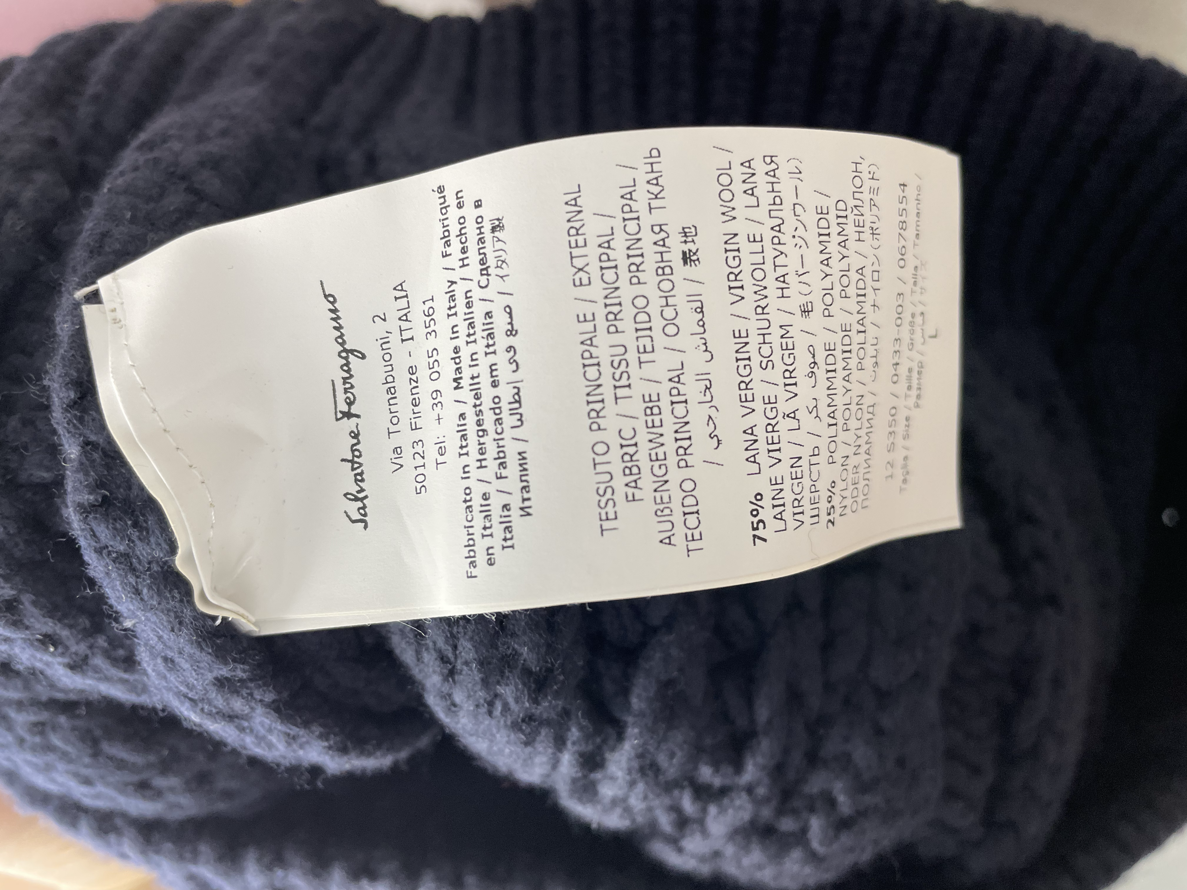SALVATORE FERRAGAMO KNIT SWEATER