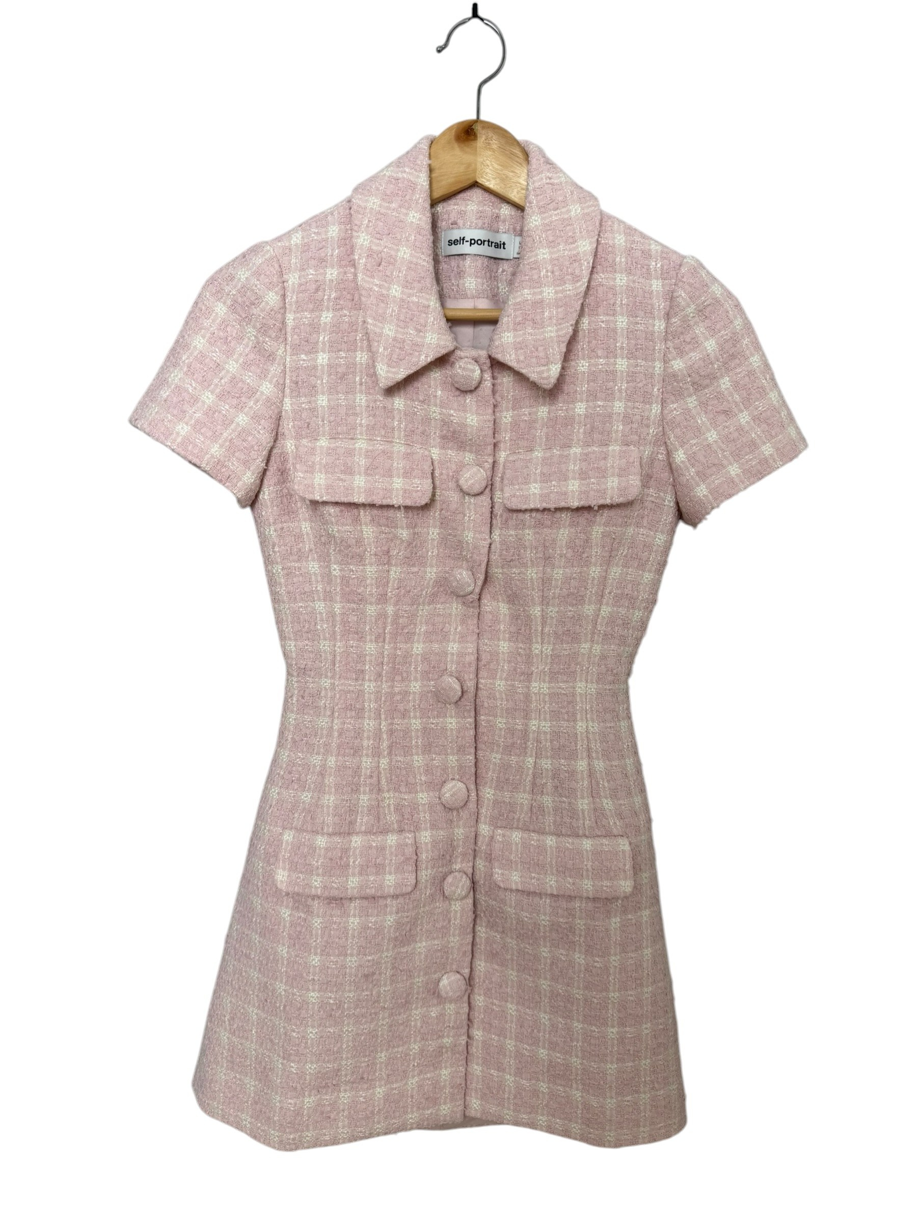 SELF PORTRAIT TWEED DRESS