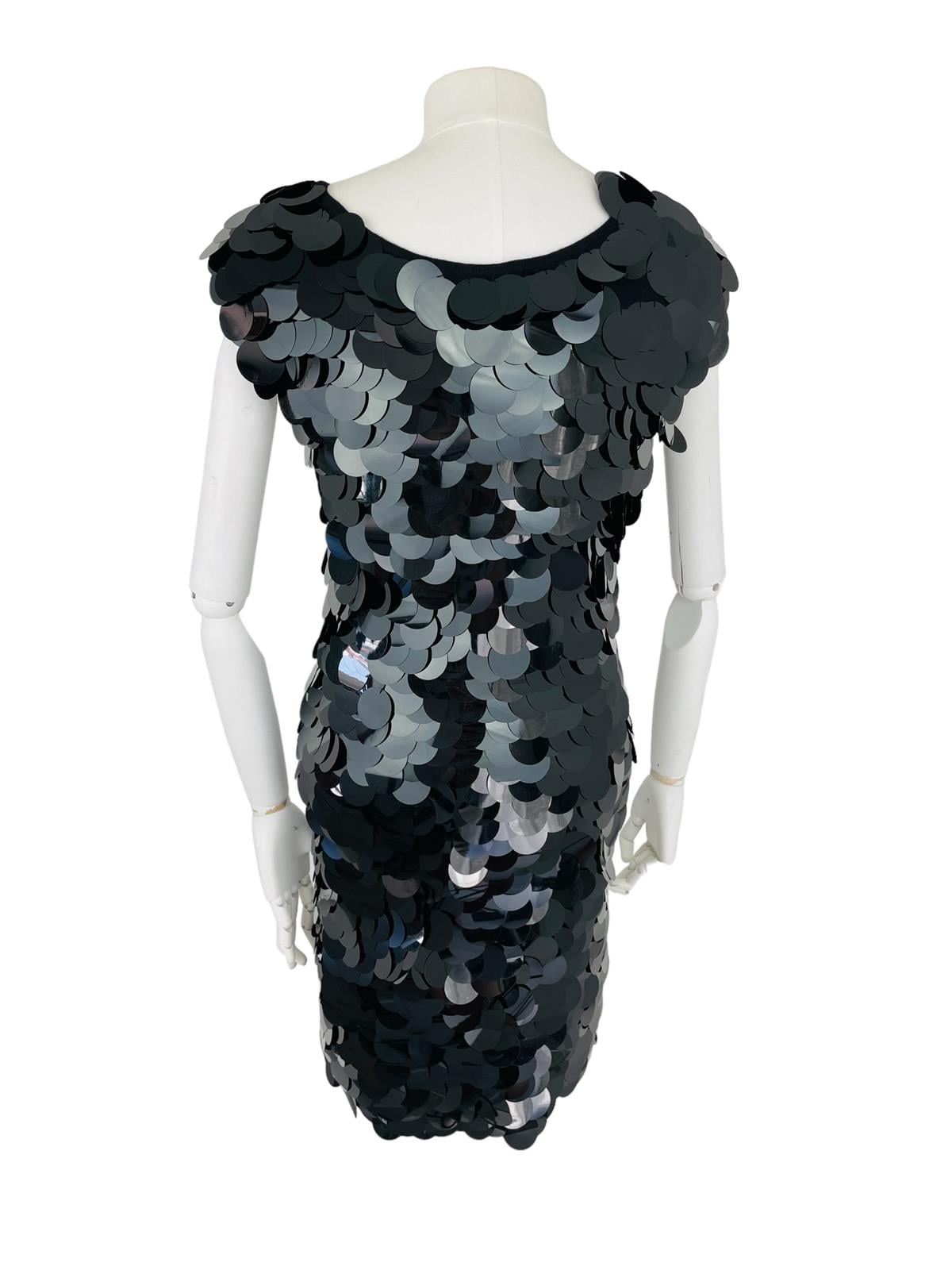 SEQUIN BLACK DRESS