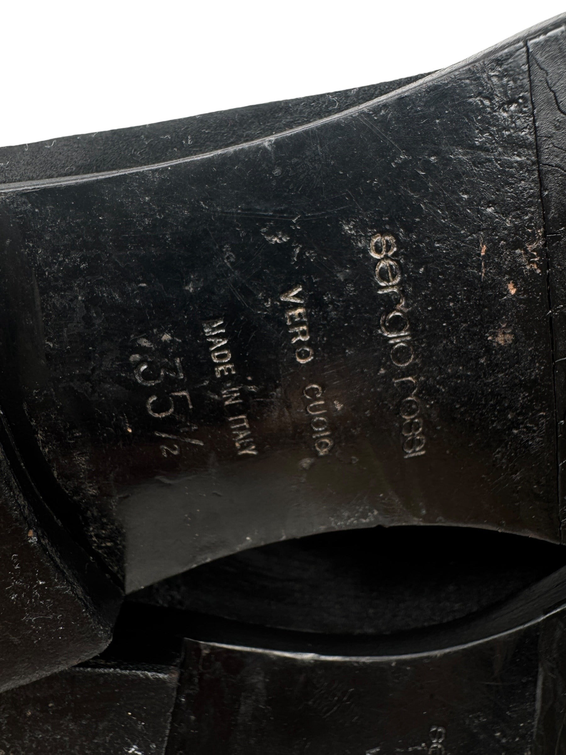SERGIO ROSSI BLACK SUEDE BOOTS