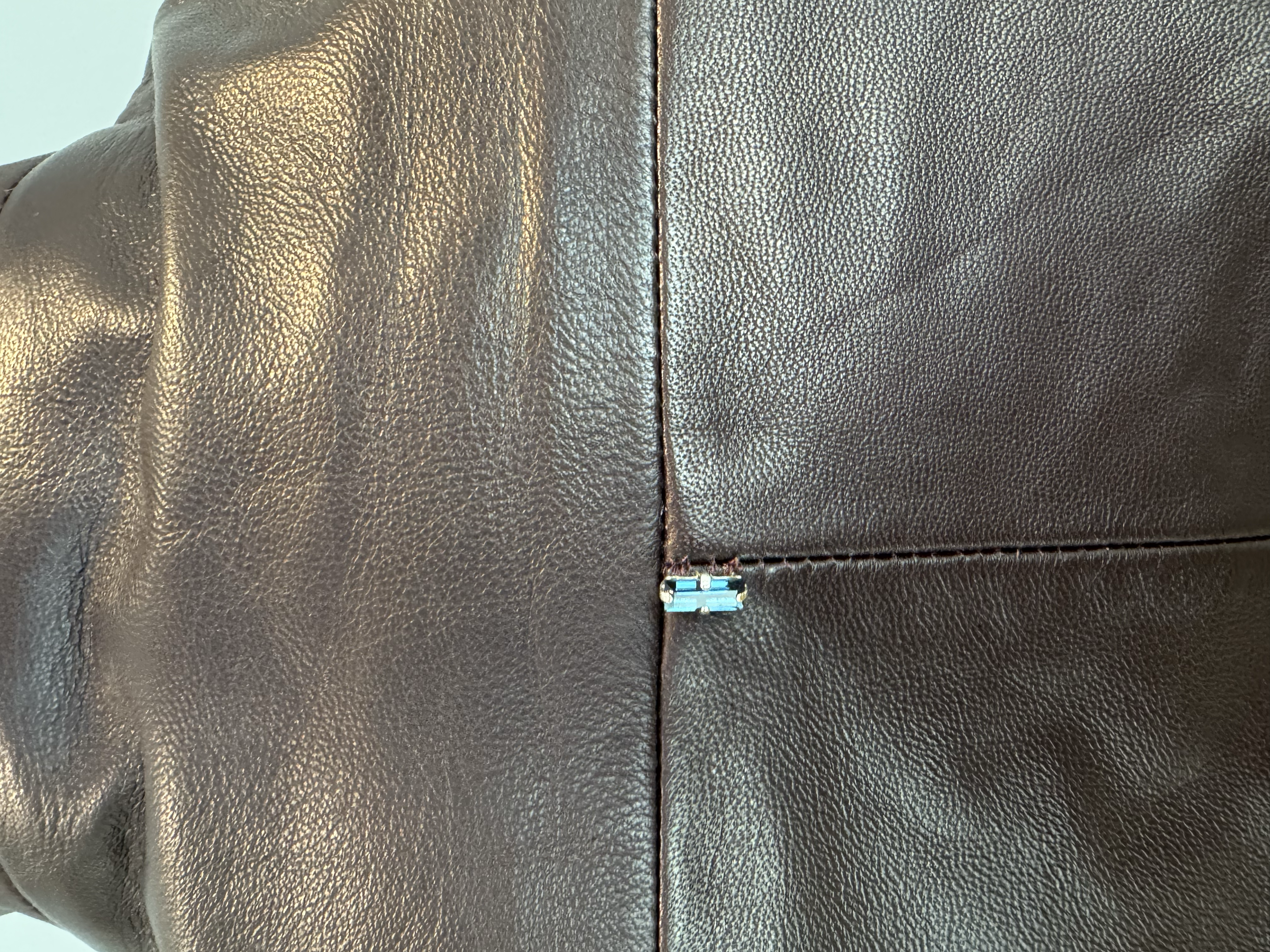 SPORTMAX VEGAN LEATHER JACKET