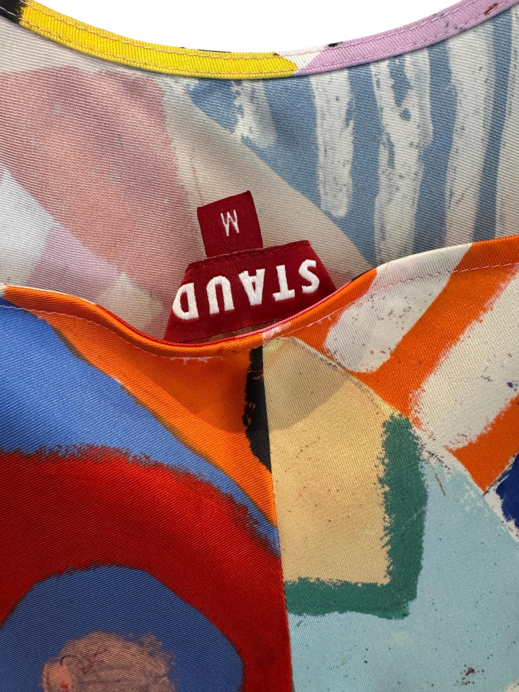 STAUD MULTICOLOR DRESS