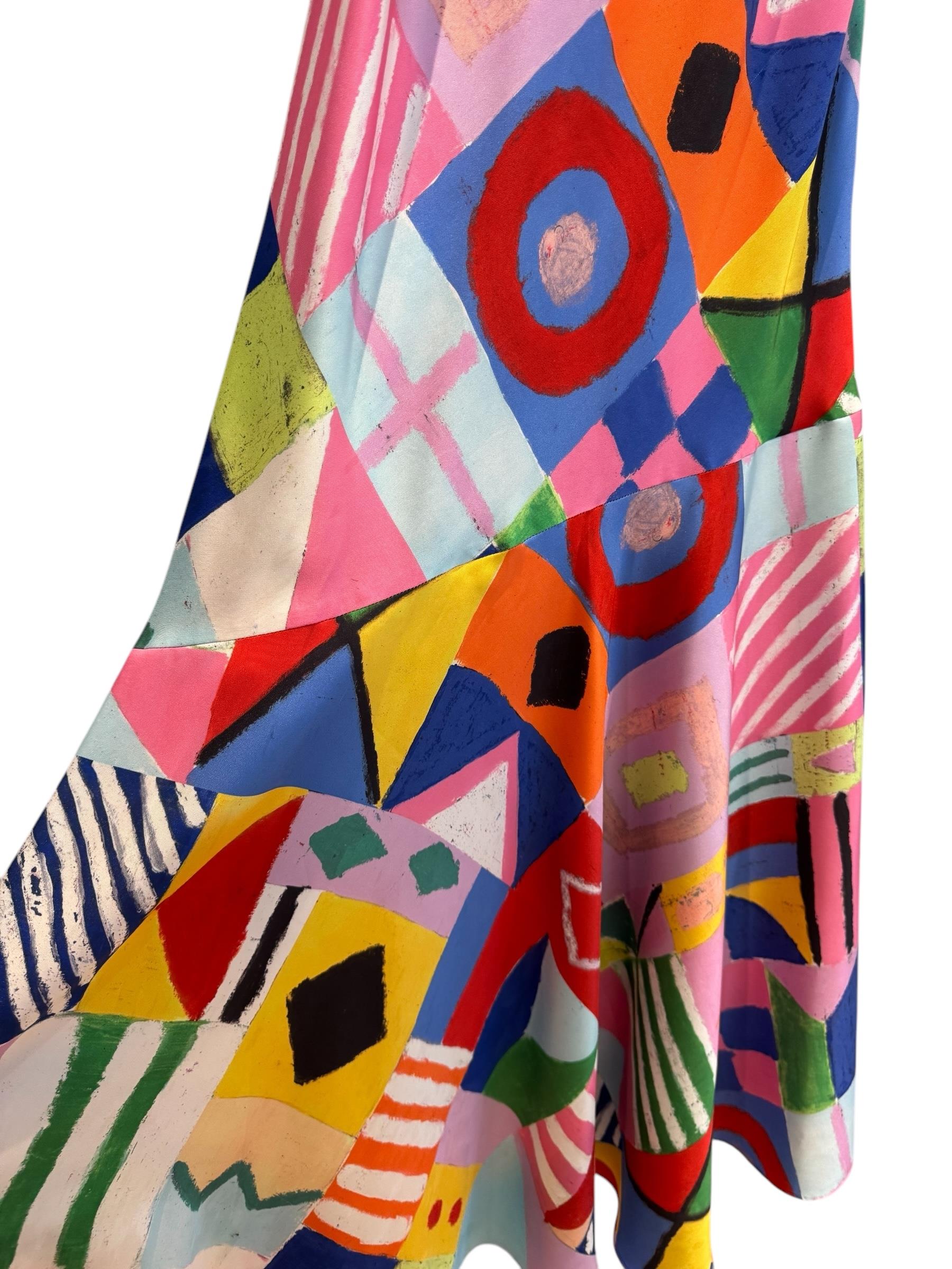 STAUD MULTICOLOR DRESS