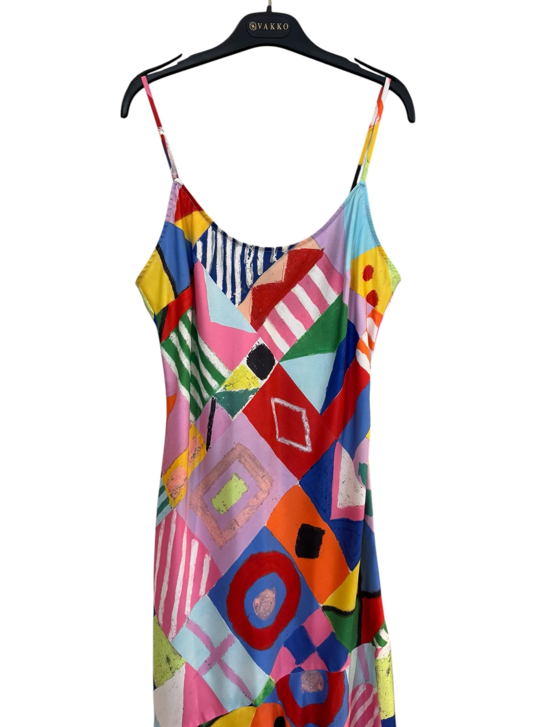 STAUD MULTICOLOR DRESS