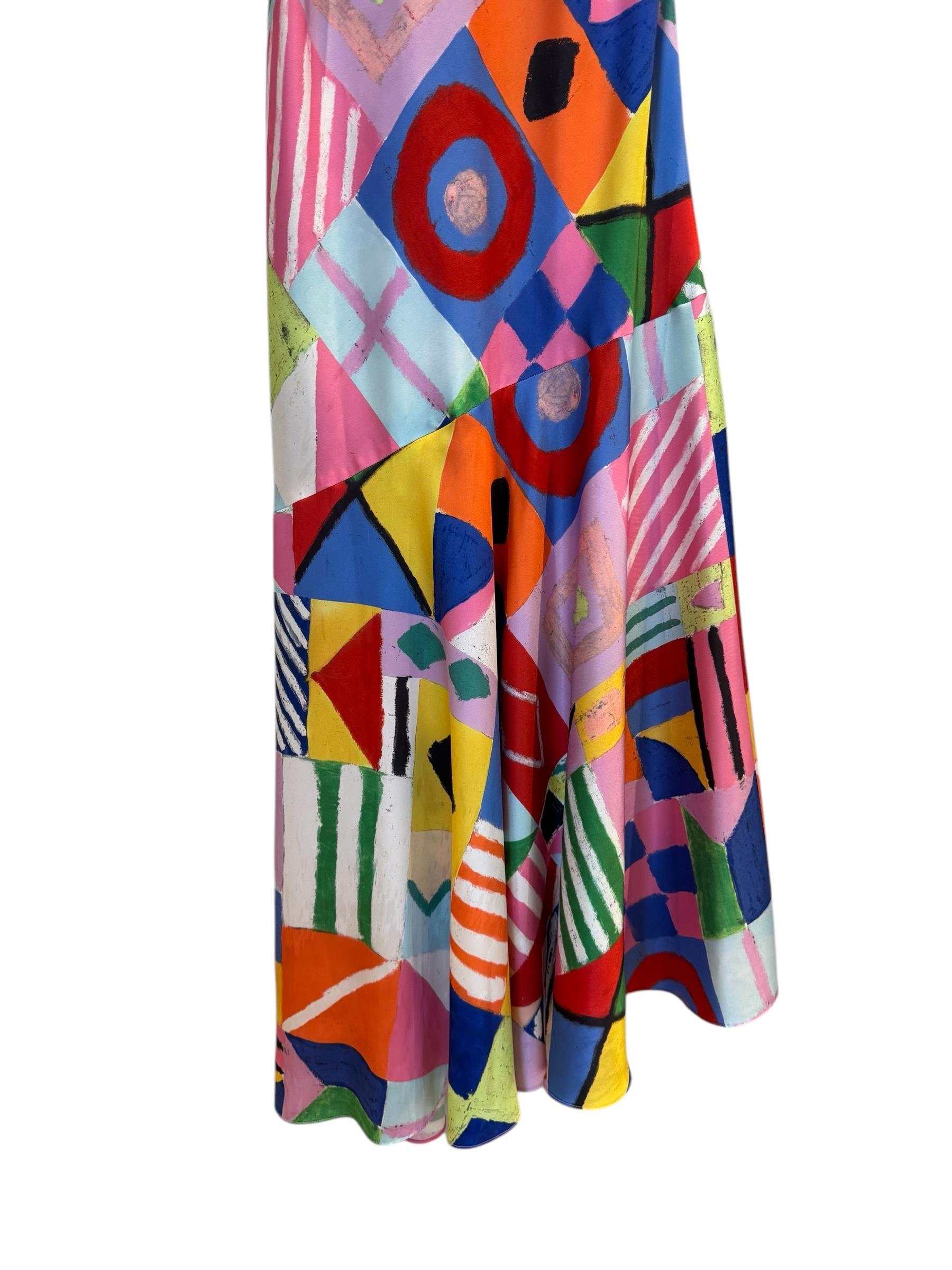 STAUD MULTICOLOR DRESS
