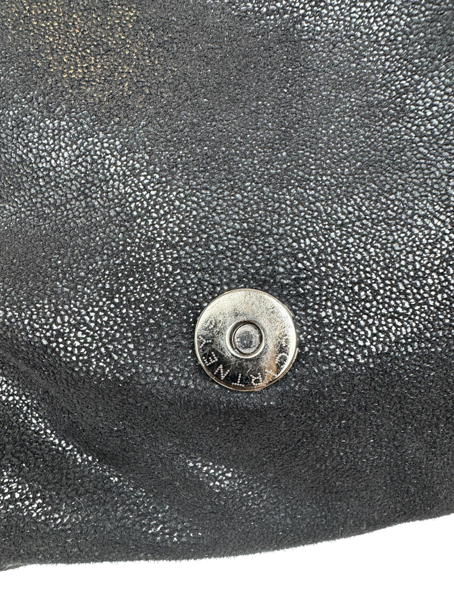 STELLA MCCARTNEY BLACK FALABELLA CHAIN BAG