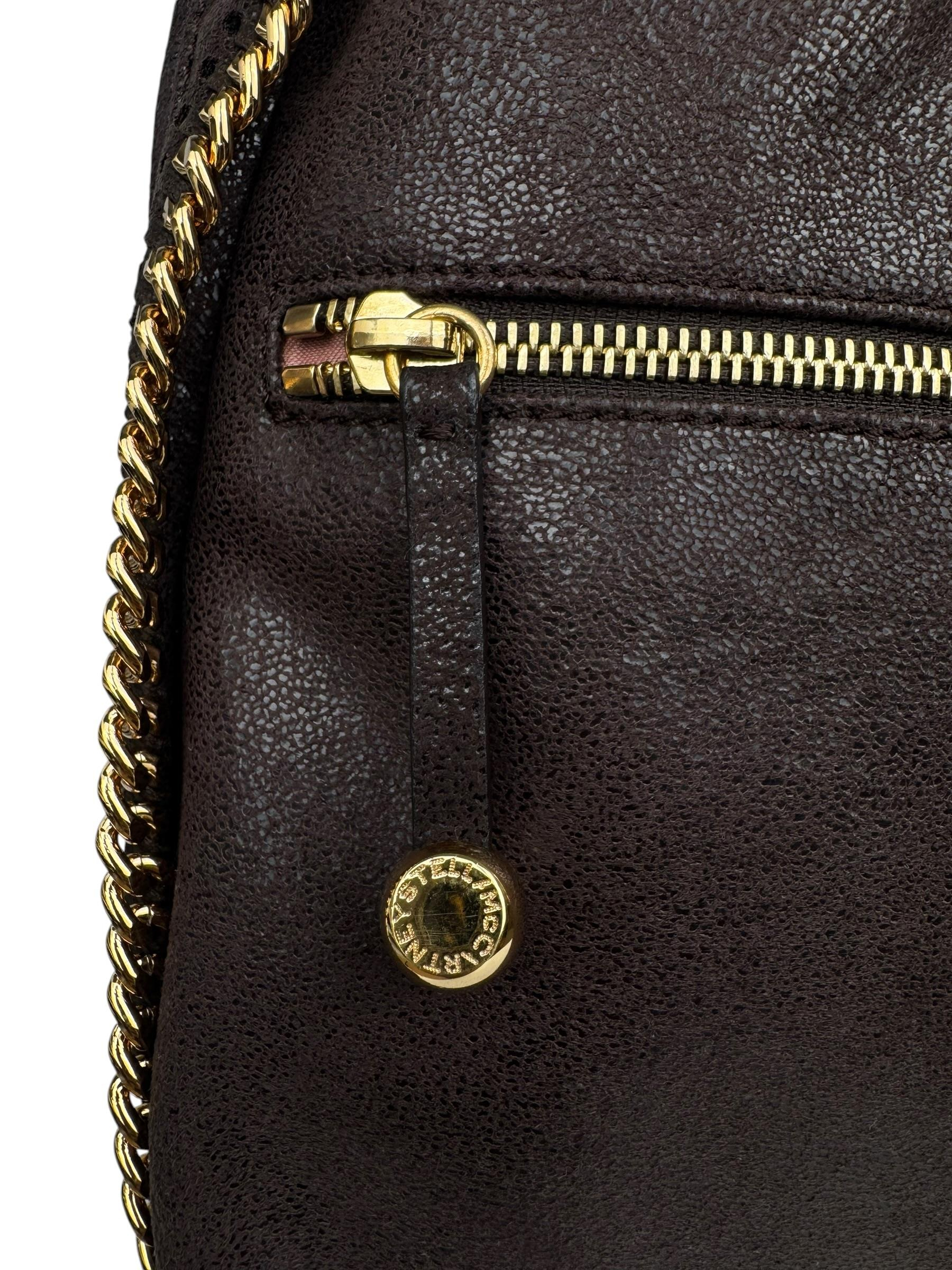 STELLA MCCARTNEY BROWN FALABELLA BACKPACK
