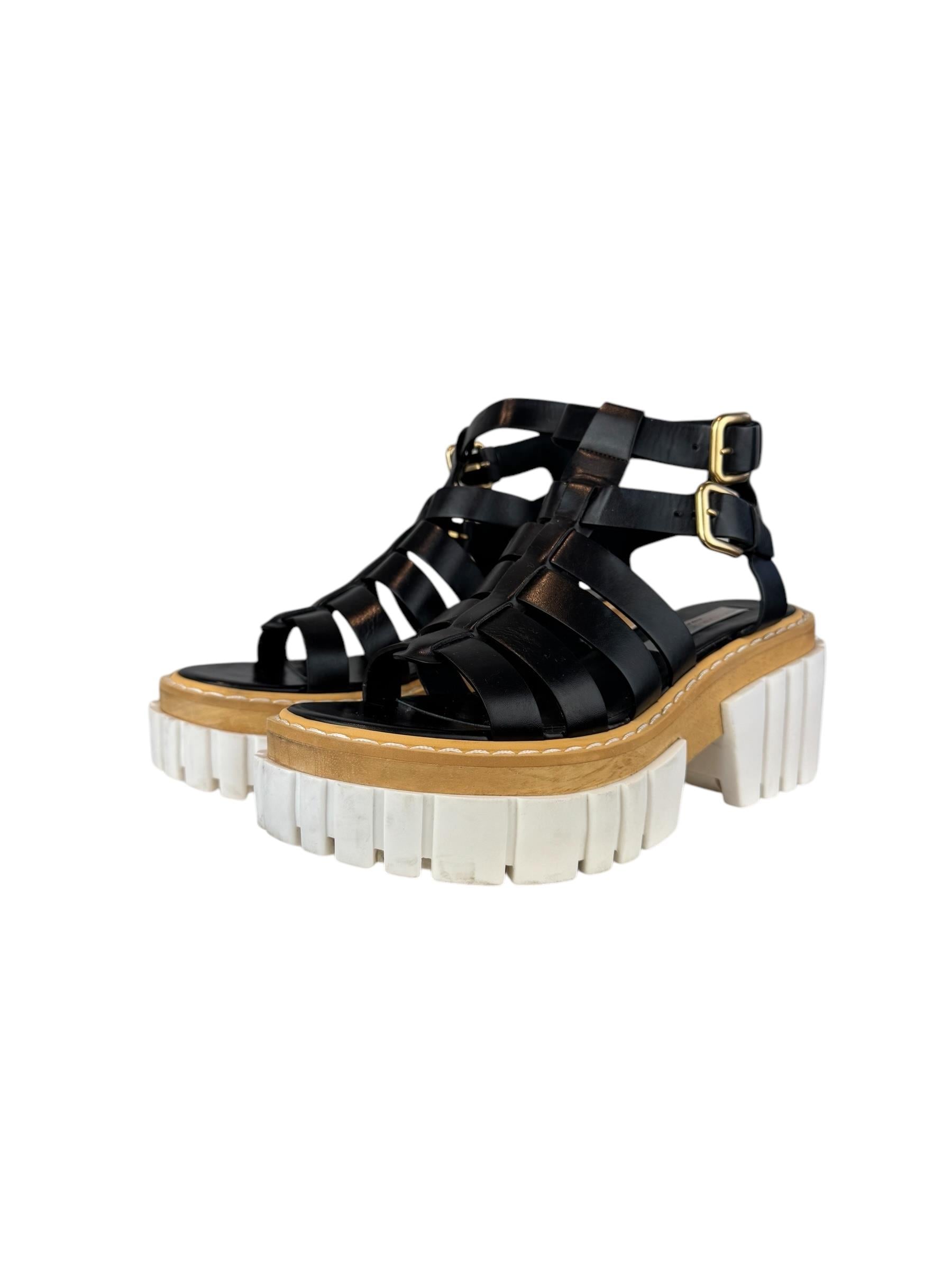 STELLA MCCARTNEY EMELIE GLADIATOR SANDALS