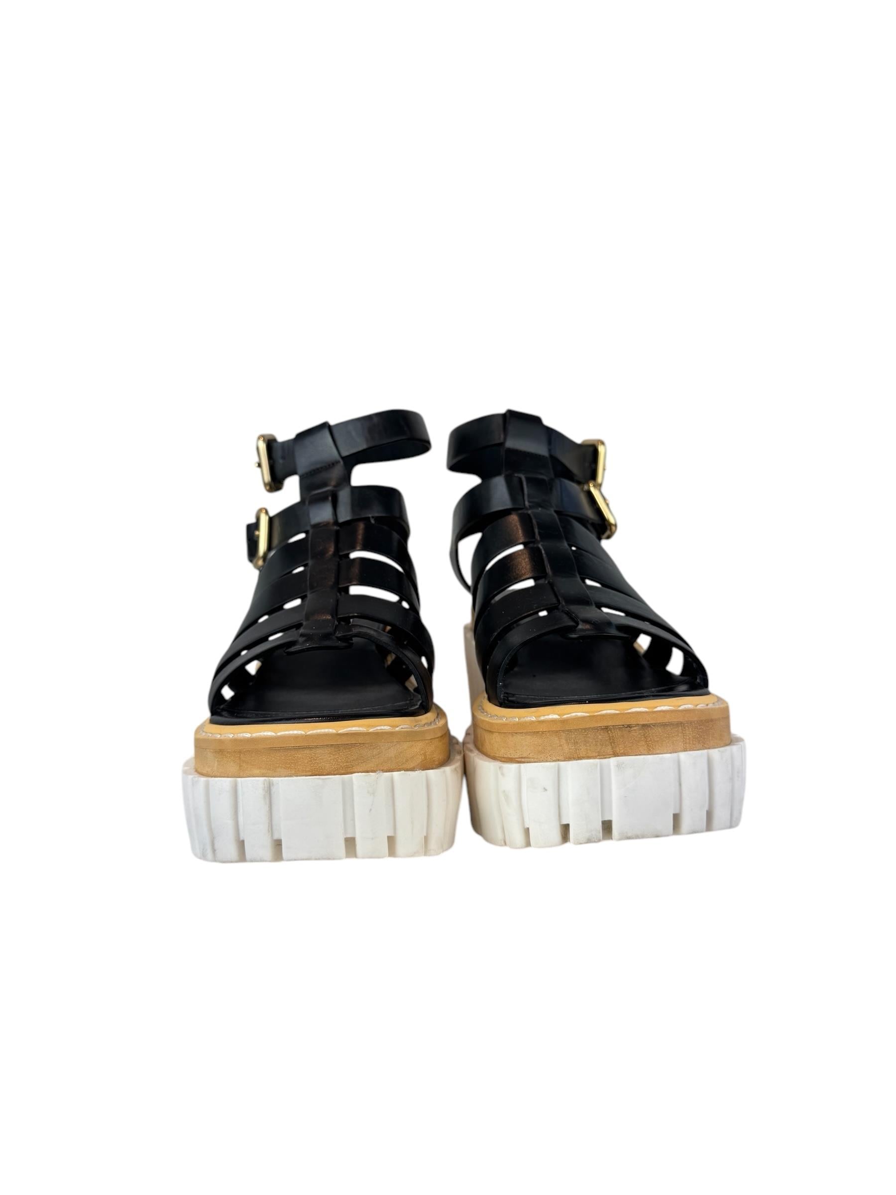 STELLA MCCARTNEY EMELIE GLADIATOR SANDALS