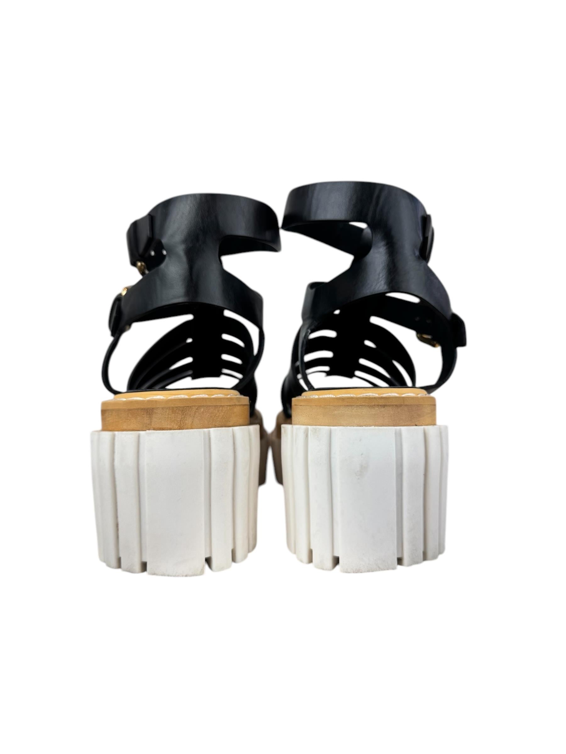 STELLA MCCARTNEY EMELIE GLADIATOR SANDALS