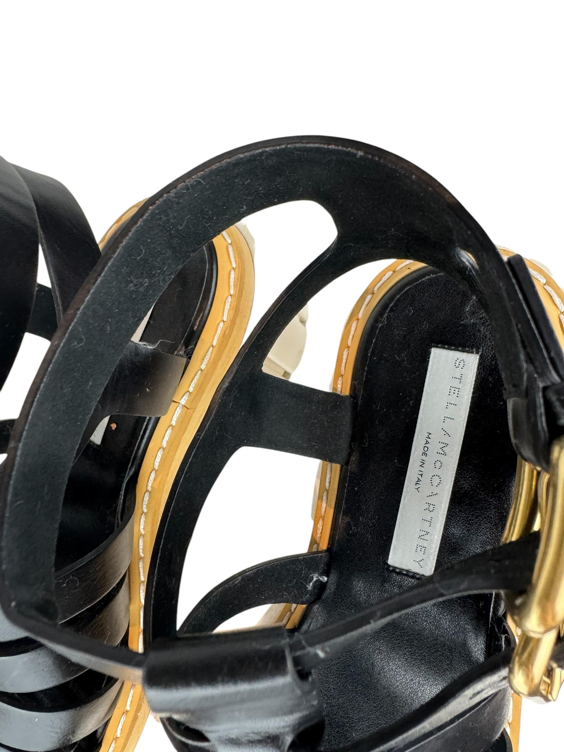 STELLA MCCARTNEY EMELIE GLADIATOR SANDALS
