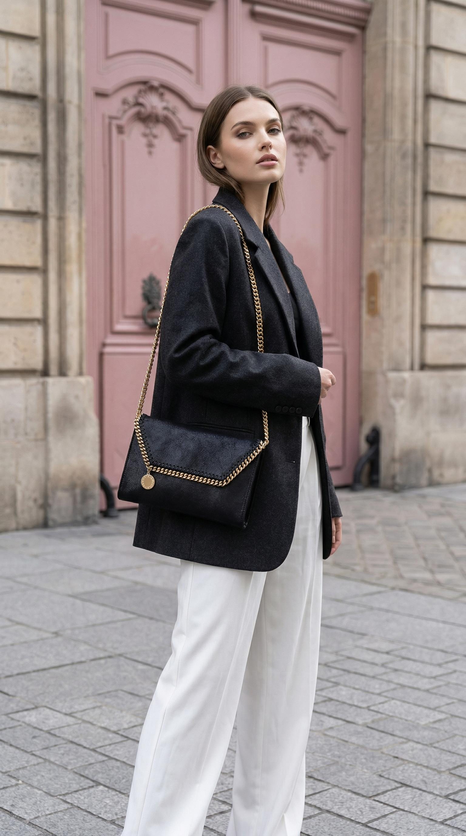 STELLA MCCARTNEY MINI FALABELLA CHAIN BAG