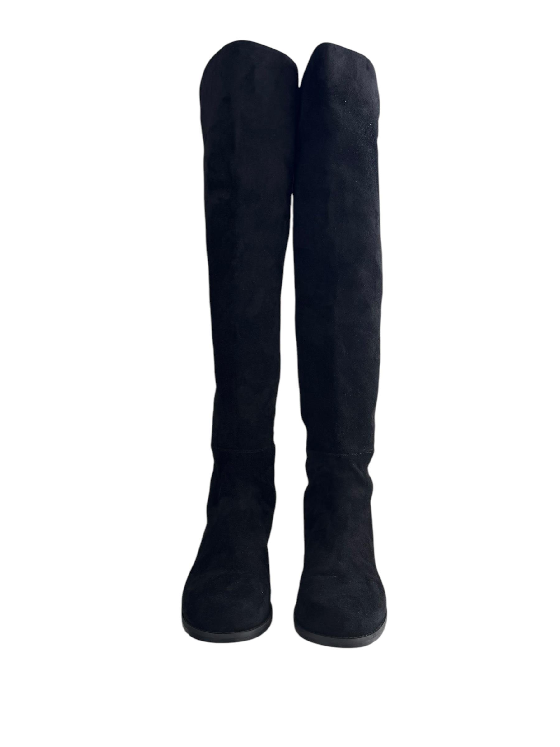 STUART WEITZMAN BLACK BOOTS