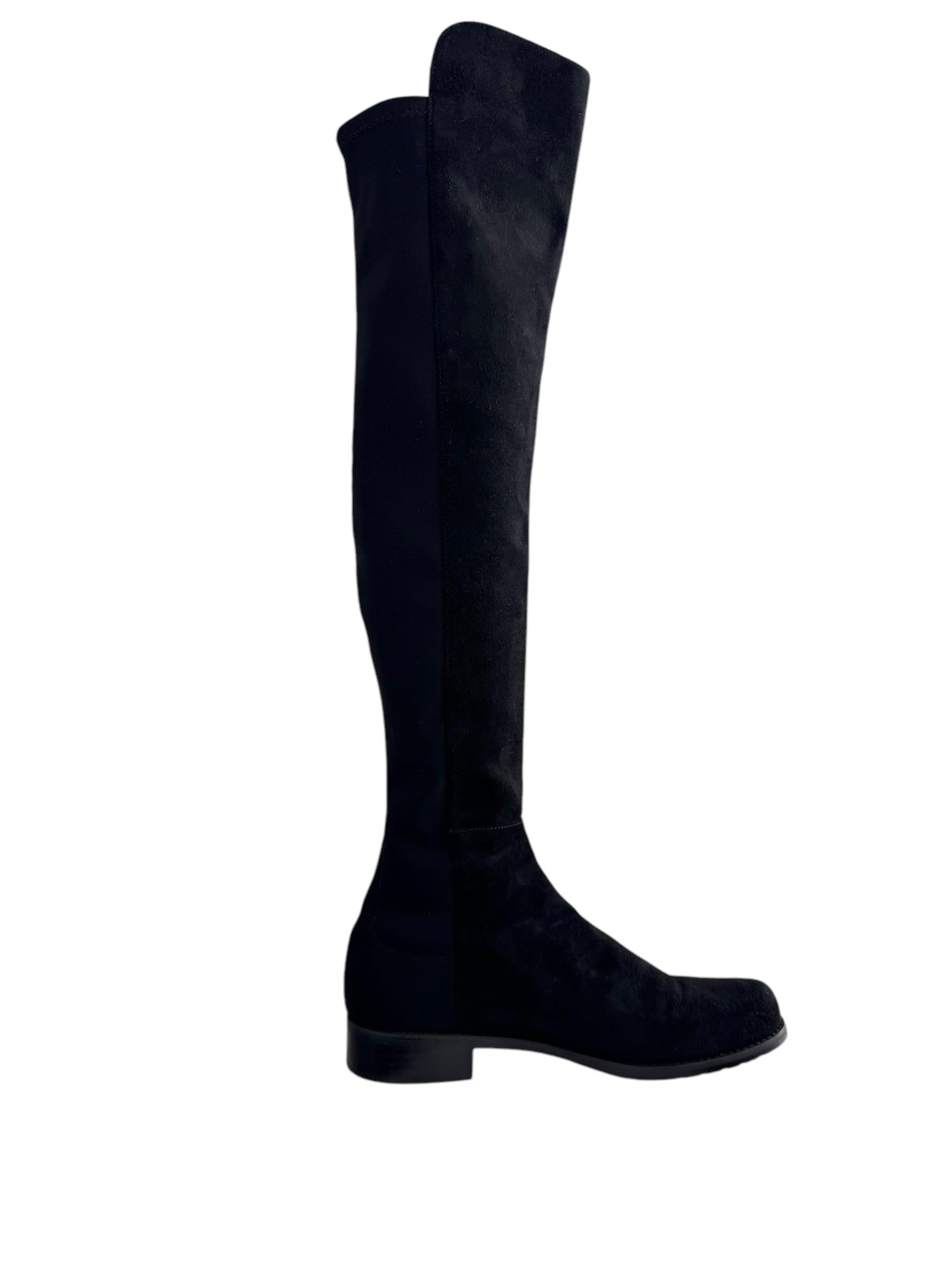 STUART WEITZMAN BLACK BOOTS