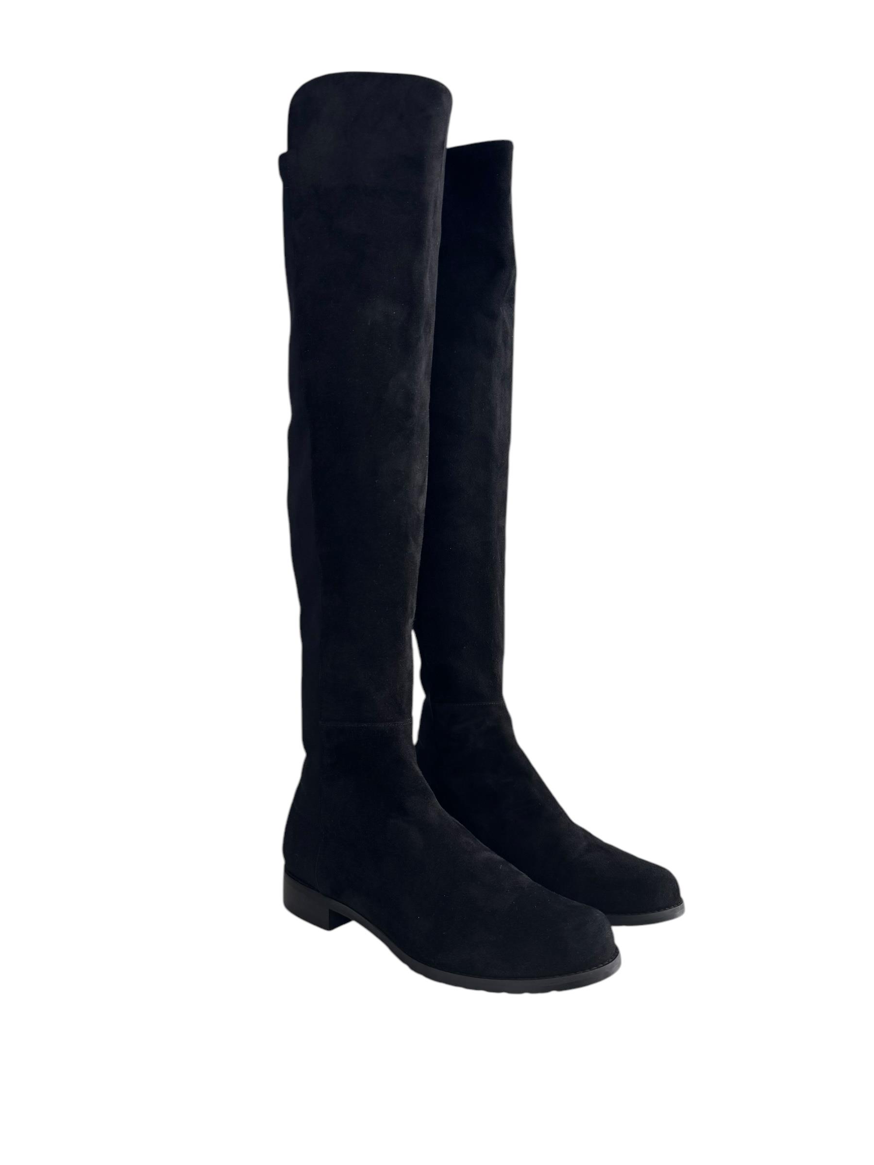 STUART WEITZMAN BLACK BOOTS