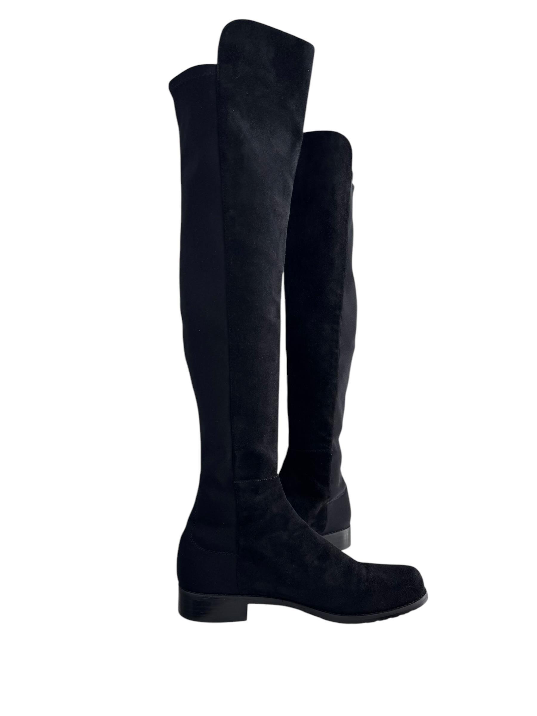 STUART WEITZMAN BLACK BOOTS