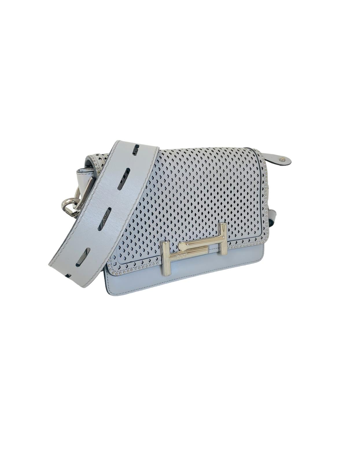 T CROSS LEATHER CROSSBODY BAG