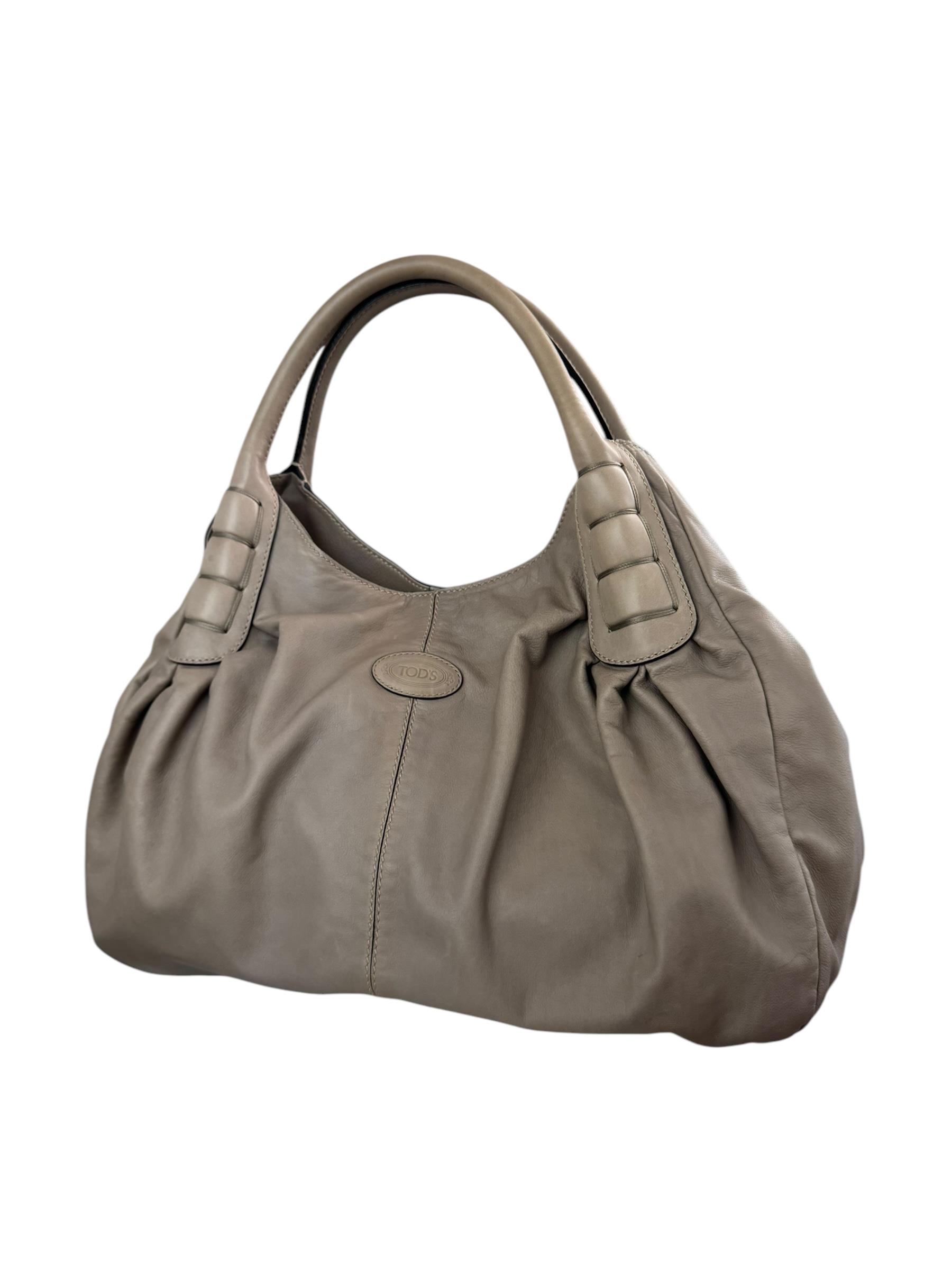 TOD'S MINK HOBO BAG