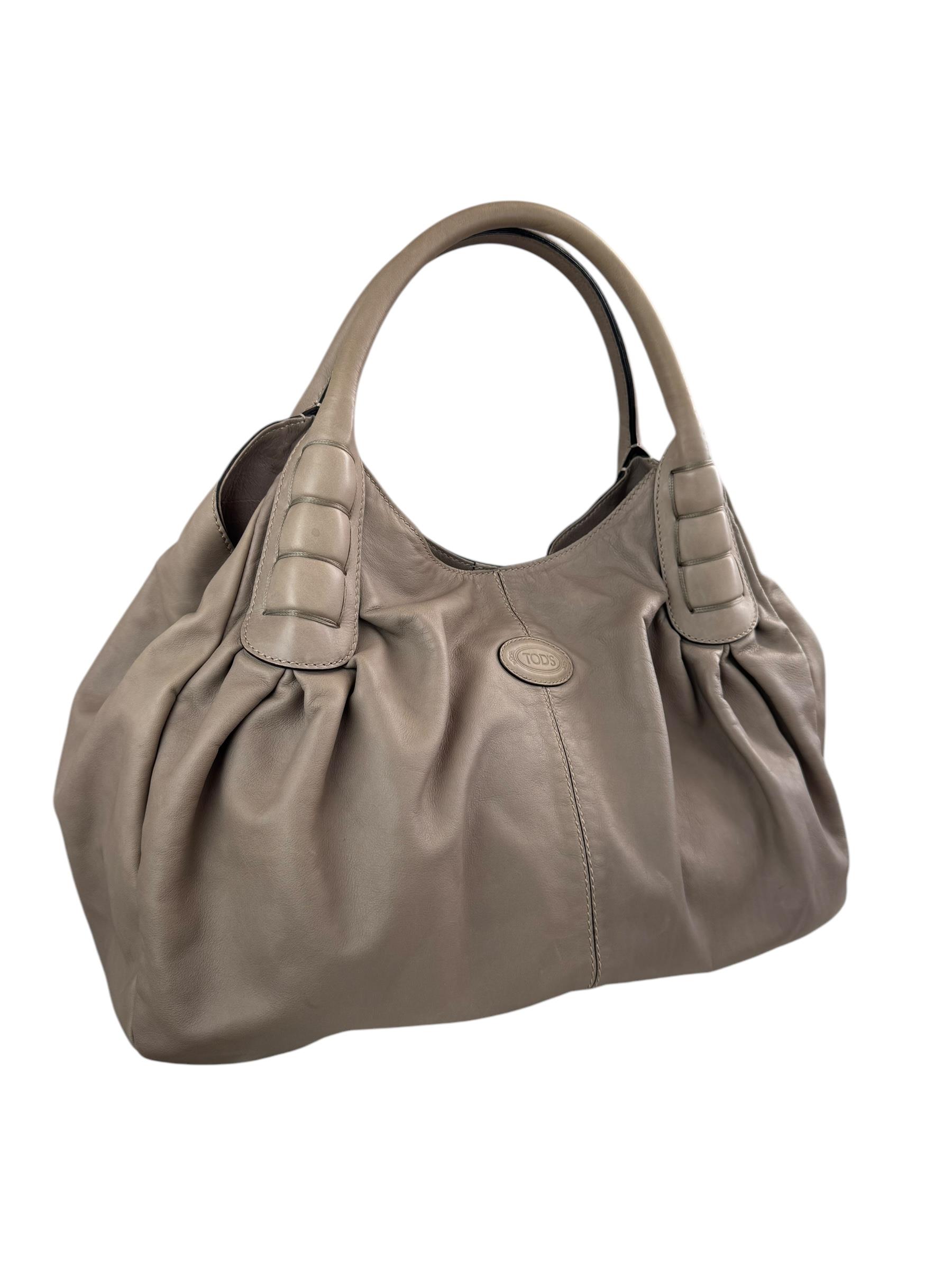 TOD'S MINK HOBO BAG