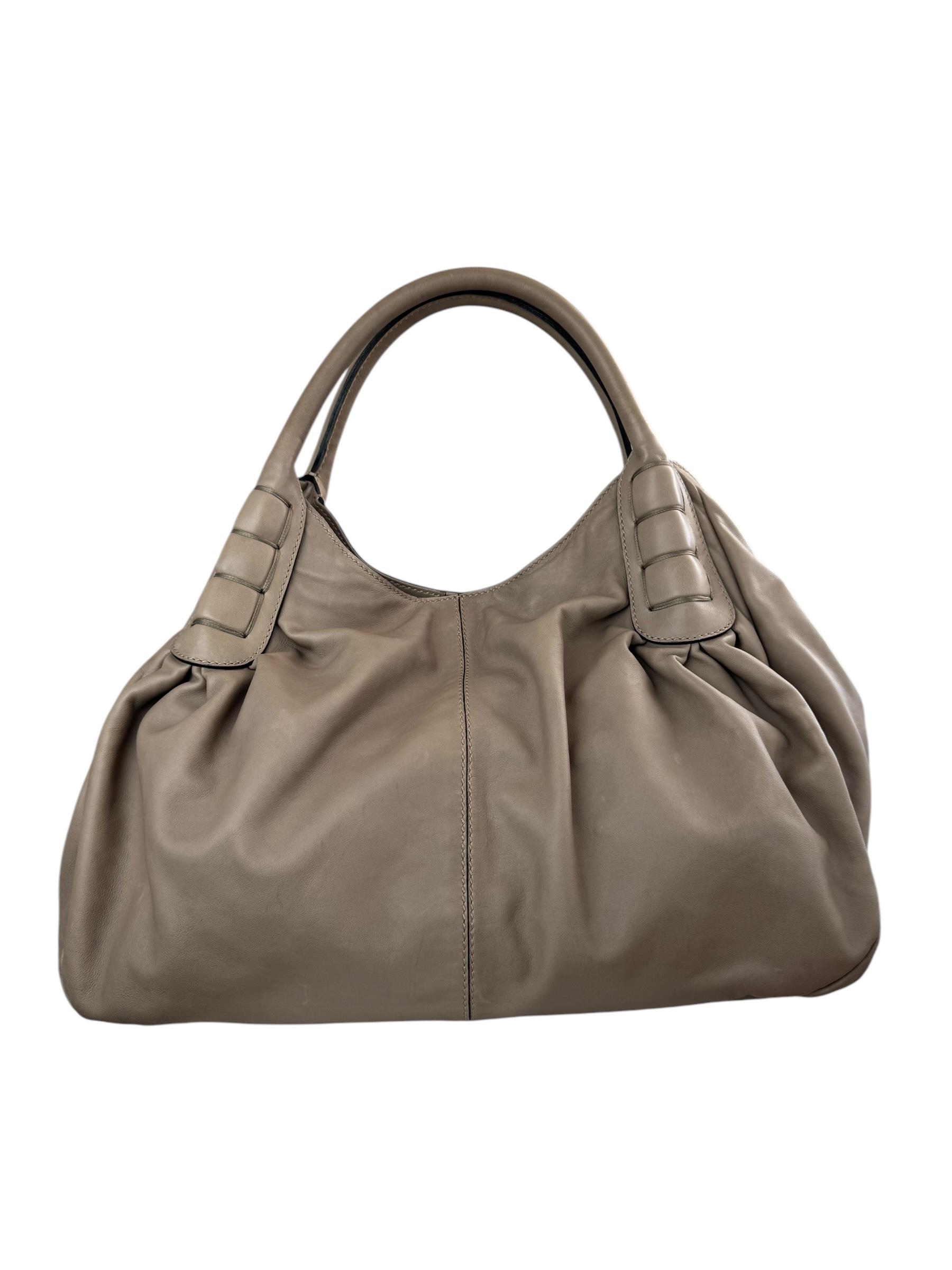 TOD'S MINK HOBO BAG