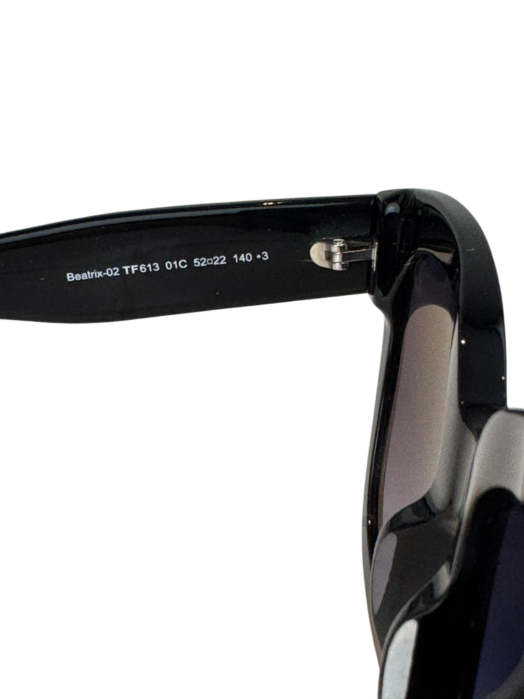 TOM FORD BLACK SUNGLASSES 