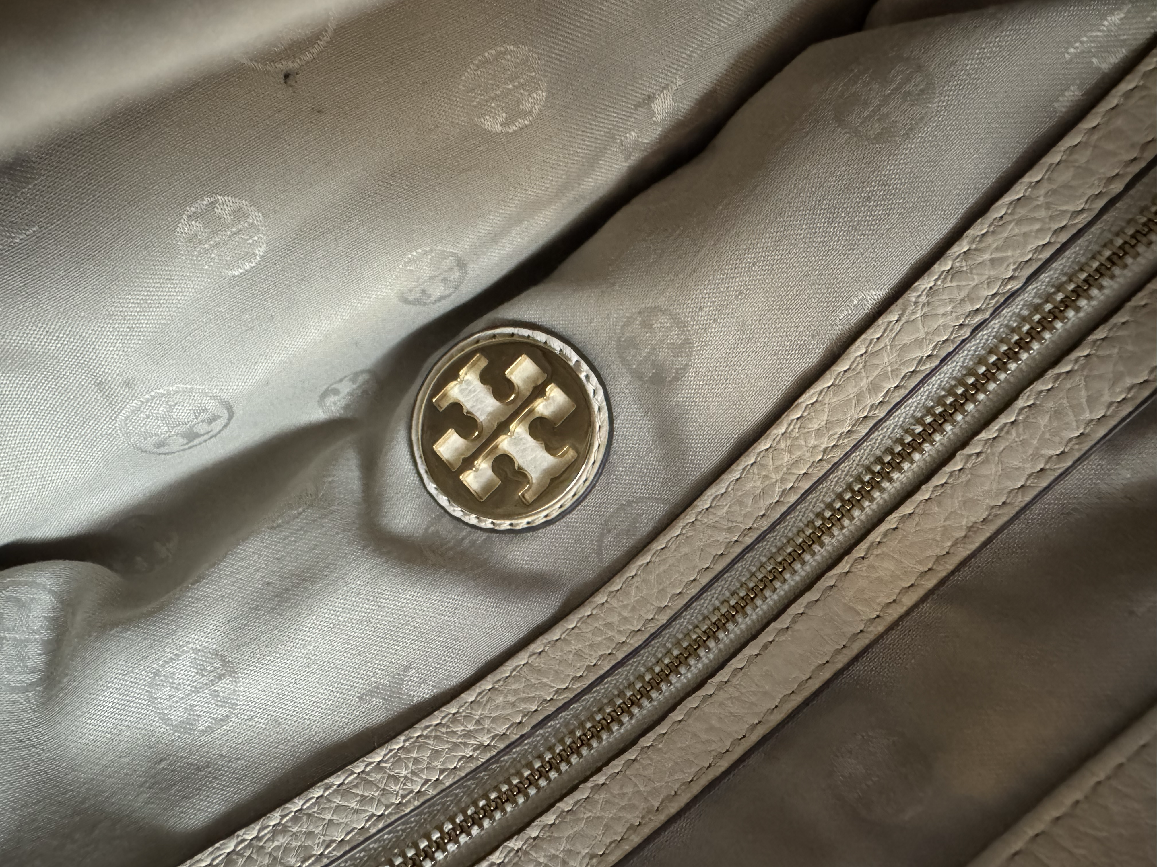 TORY BURCH BEIGE TOTE BAG