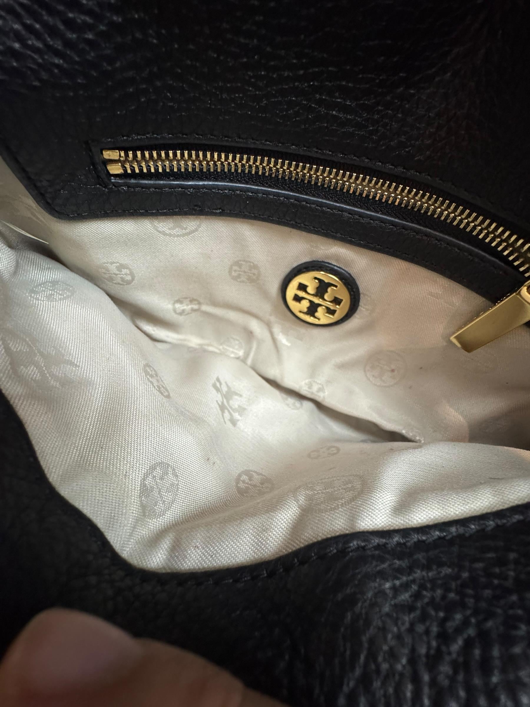 TORY BURCH BLACK LEATHER BAG