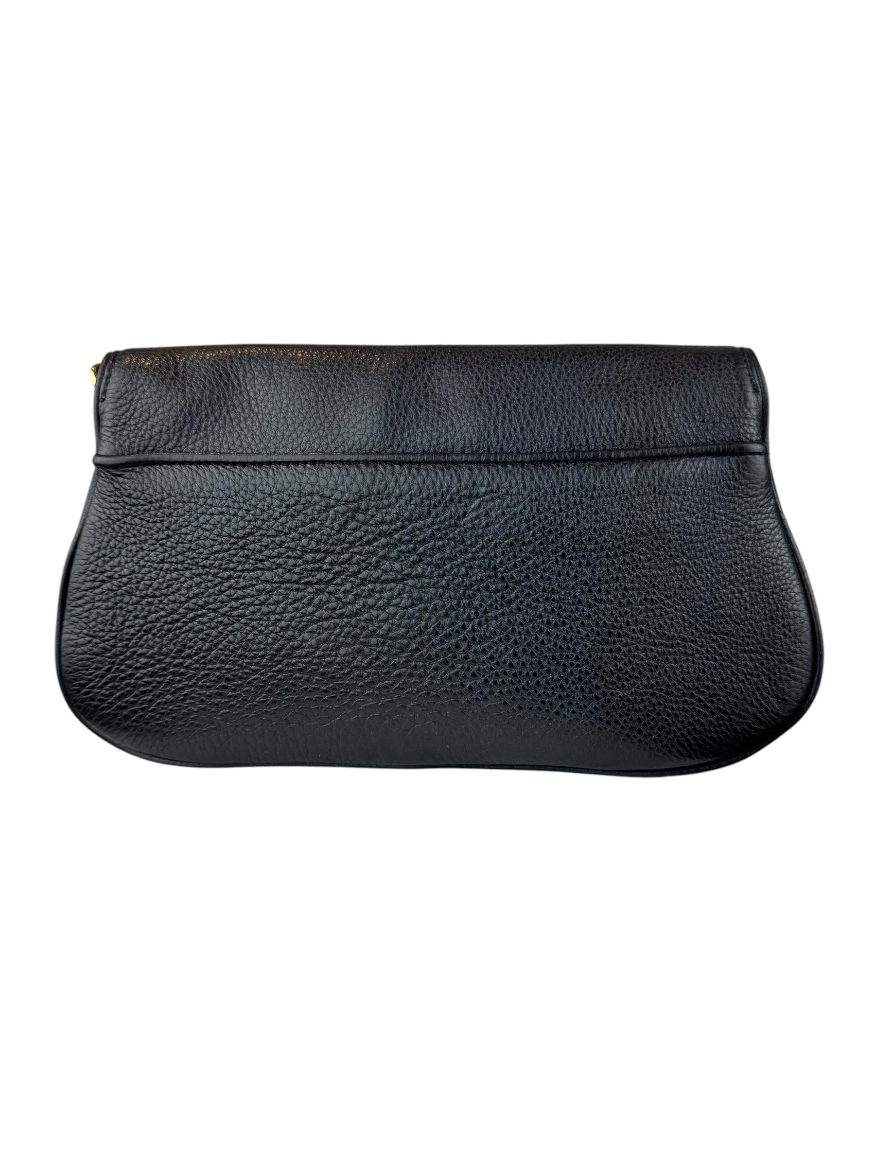 TORY BURCH BLACK LEATHER BAG