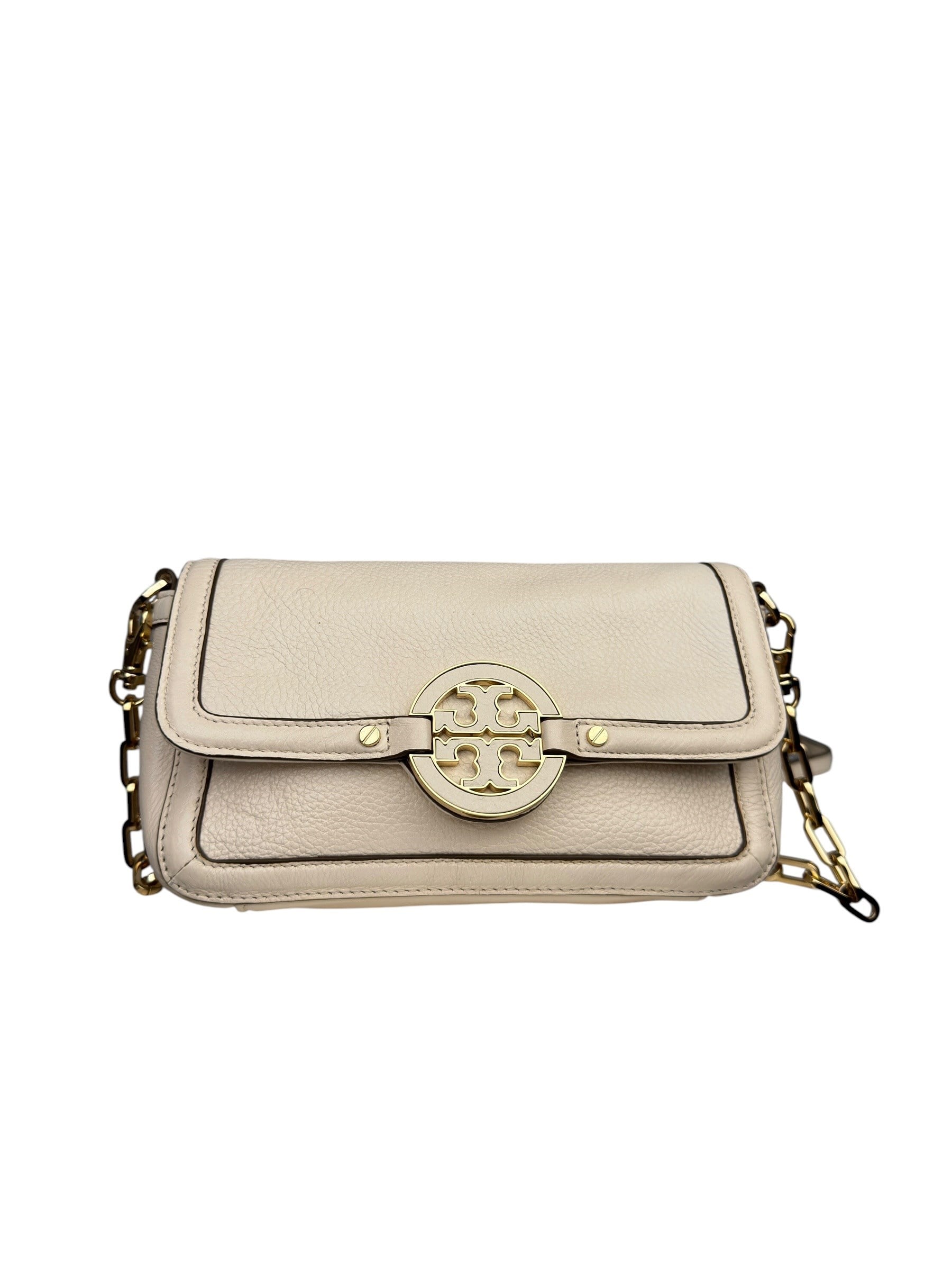TORY BURCH MINI WHITE CROSSBODY BAG