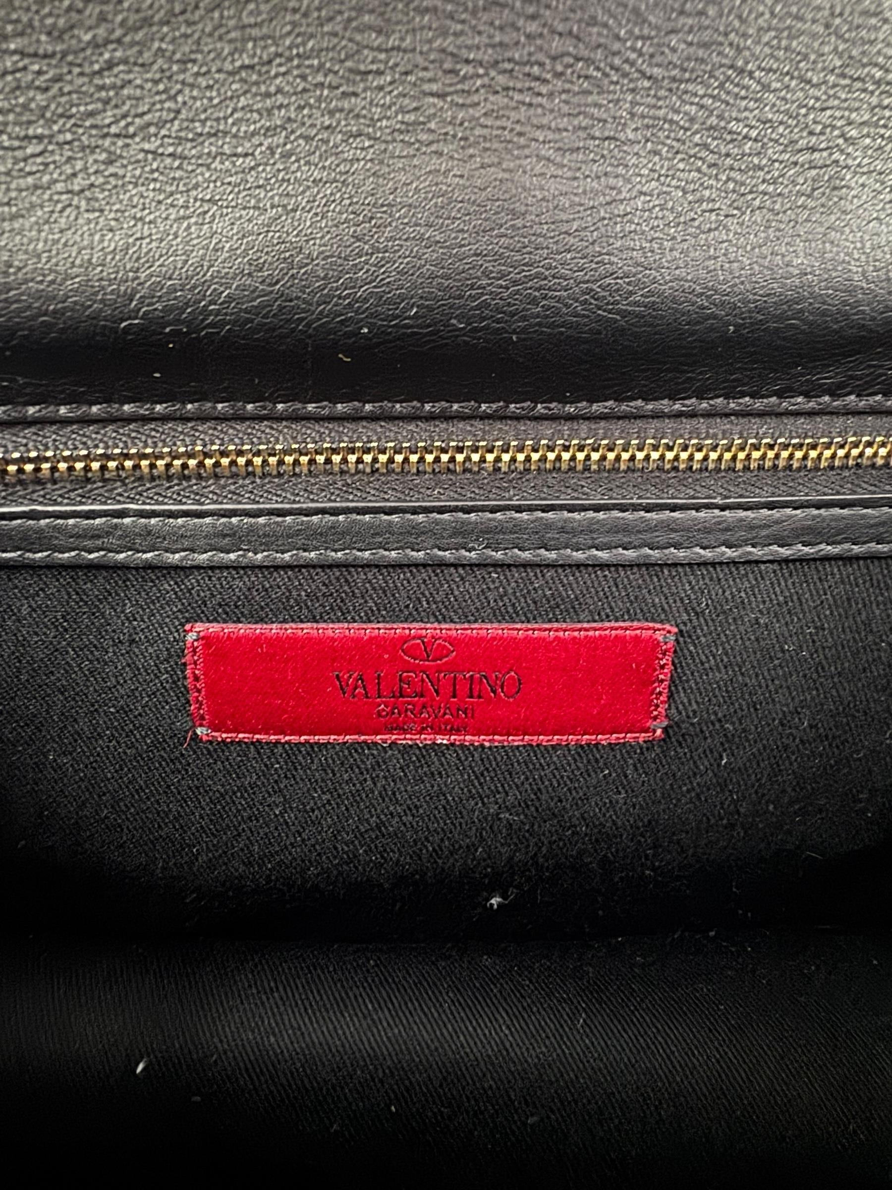 VALENTINO BLACK ROCKSTUD BAG