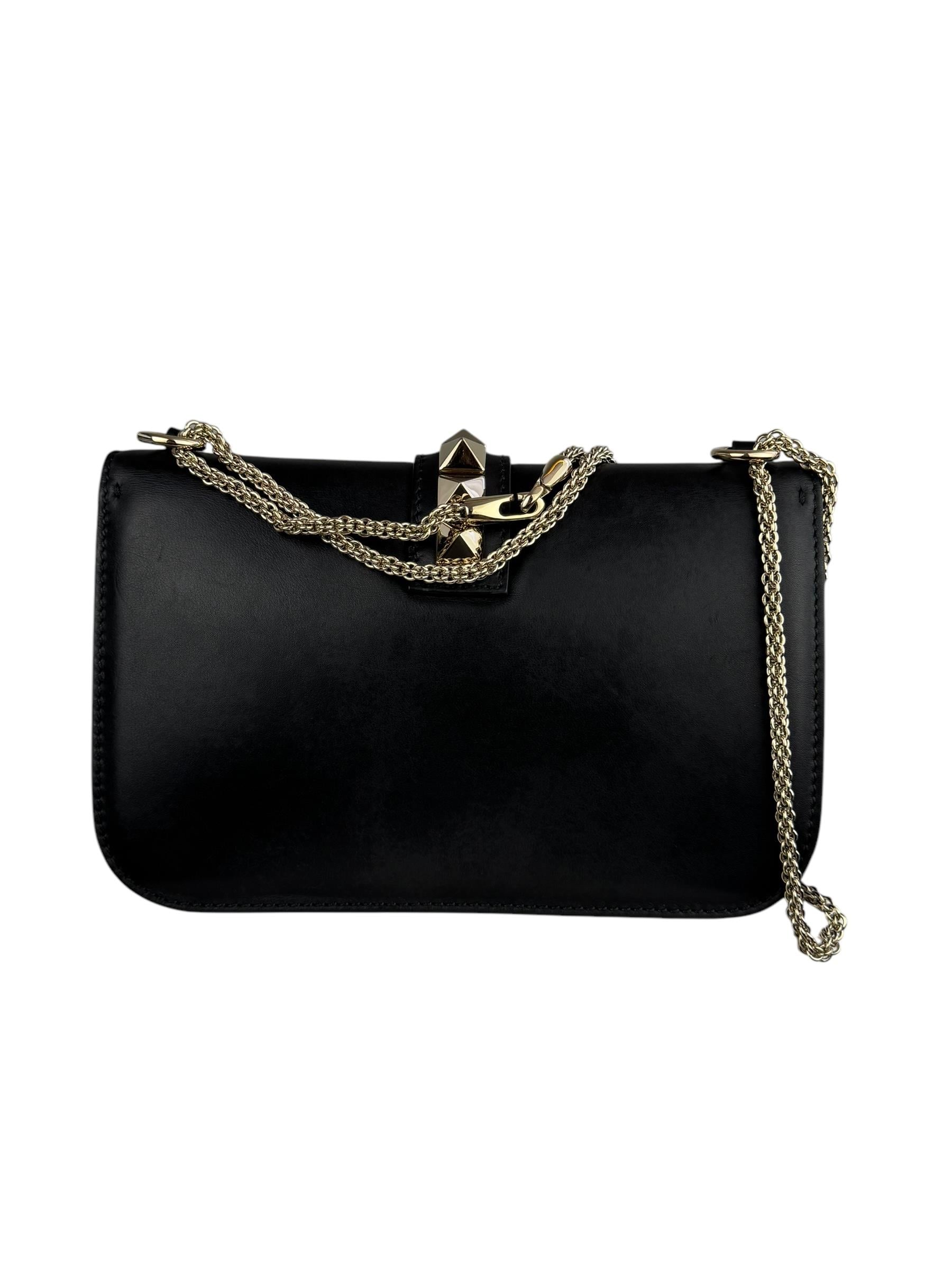 VALENTINO BLACK ROCKSTUD BAG