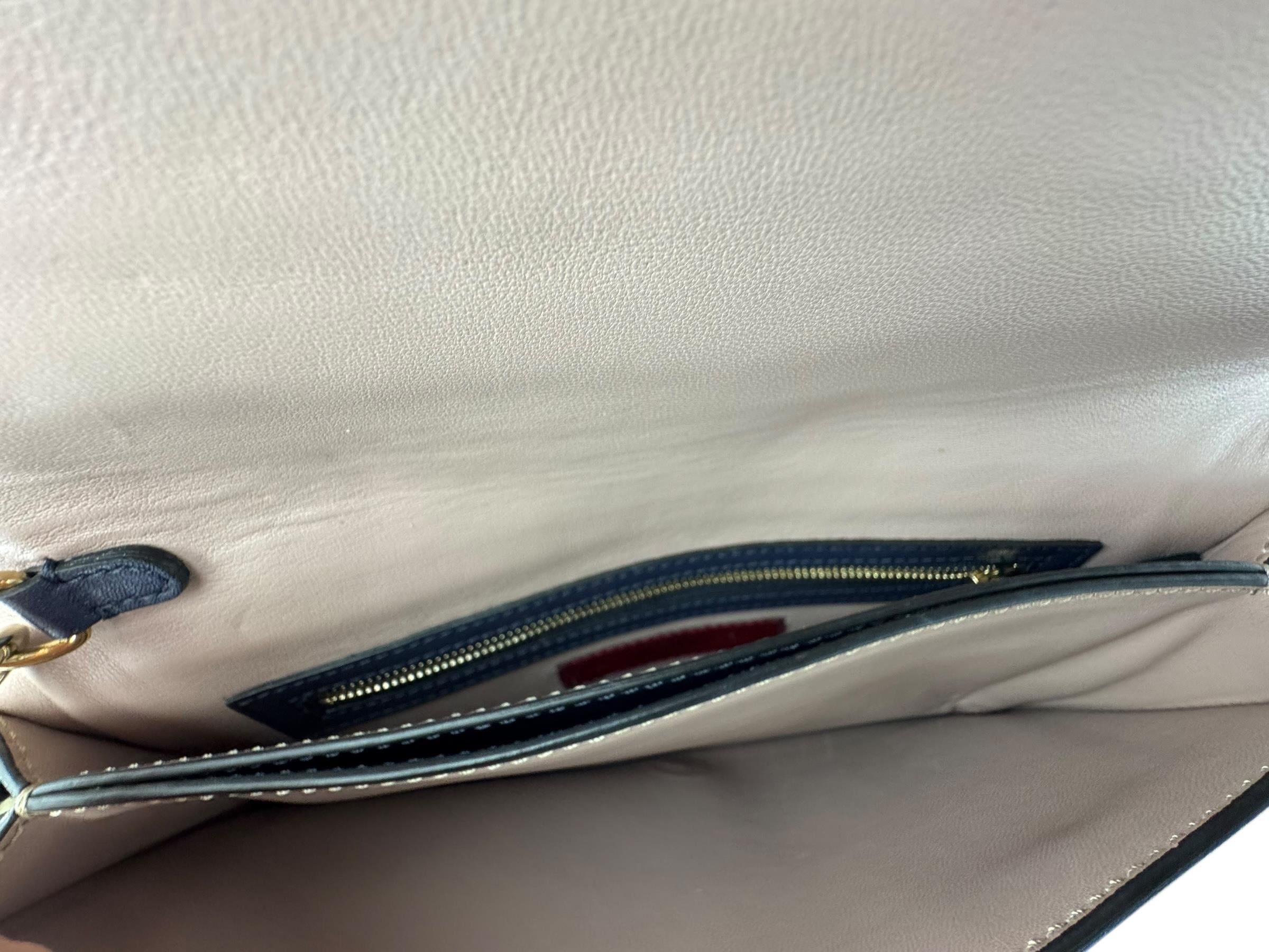 VALENTINO BLACK ROCKSTUD CLUTCH BAG