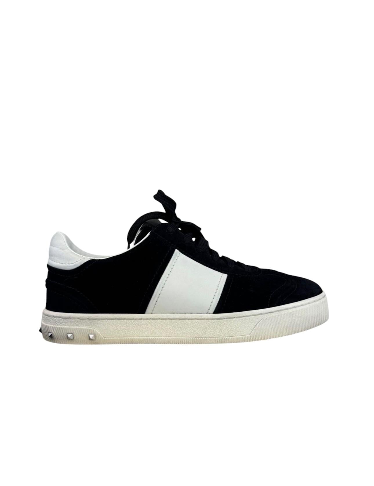 VALENTINO BLACK SUEDE SNEAKERS
