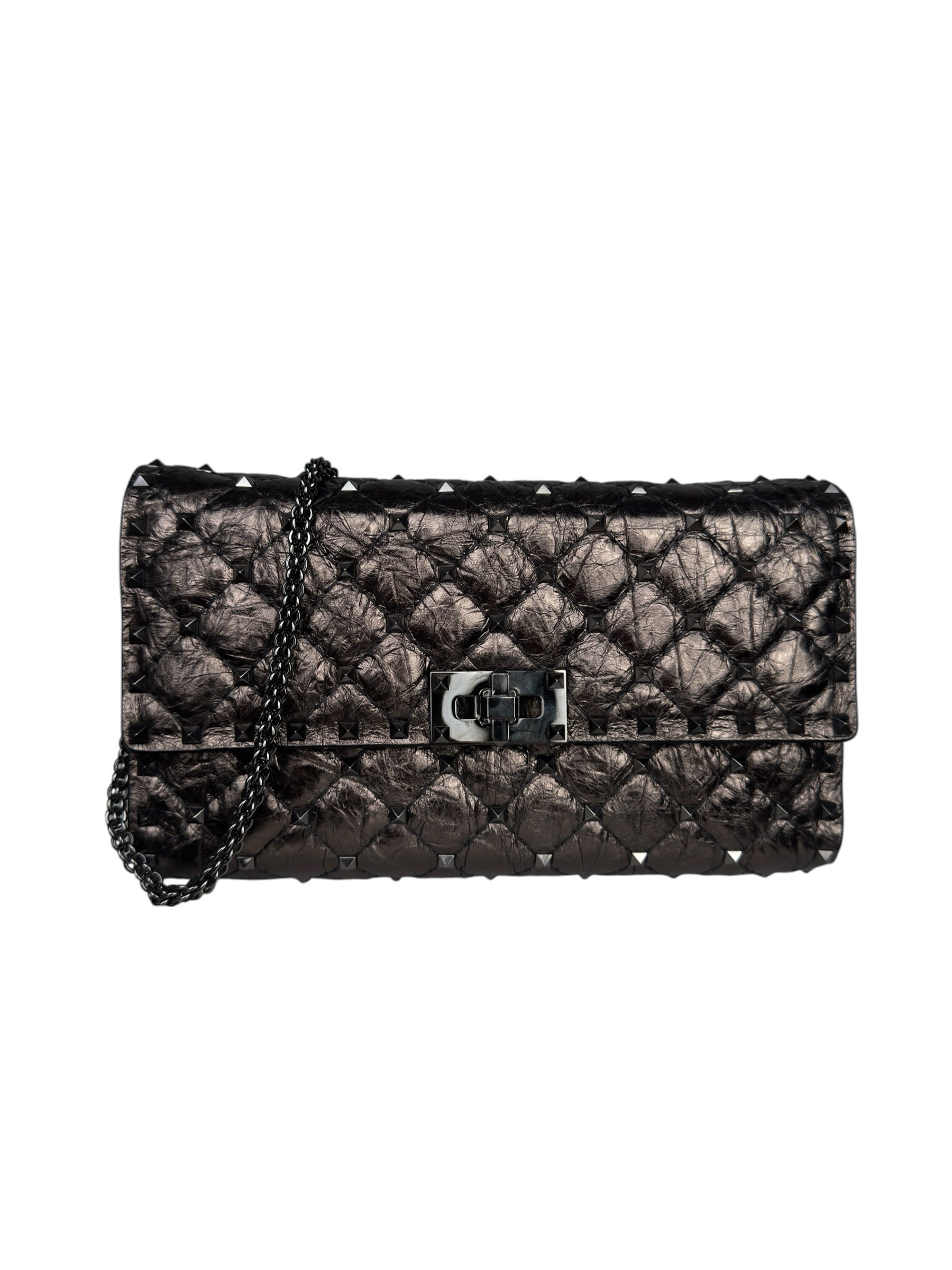 VALENTINO GARAVANI METALLIC ROCKSTUD BAG