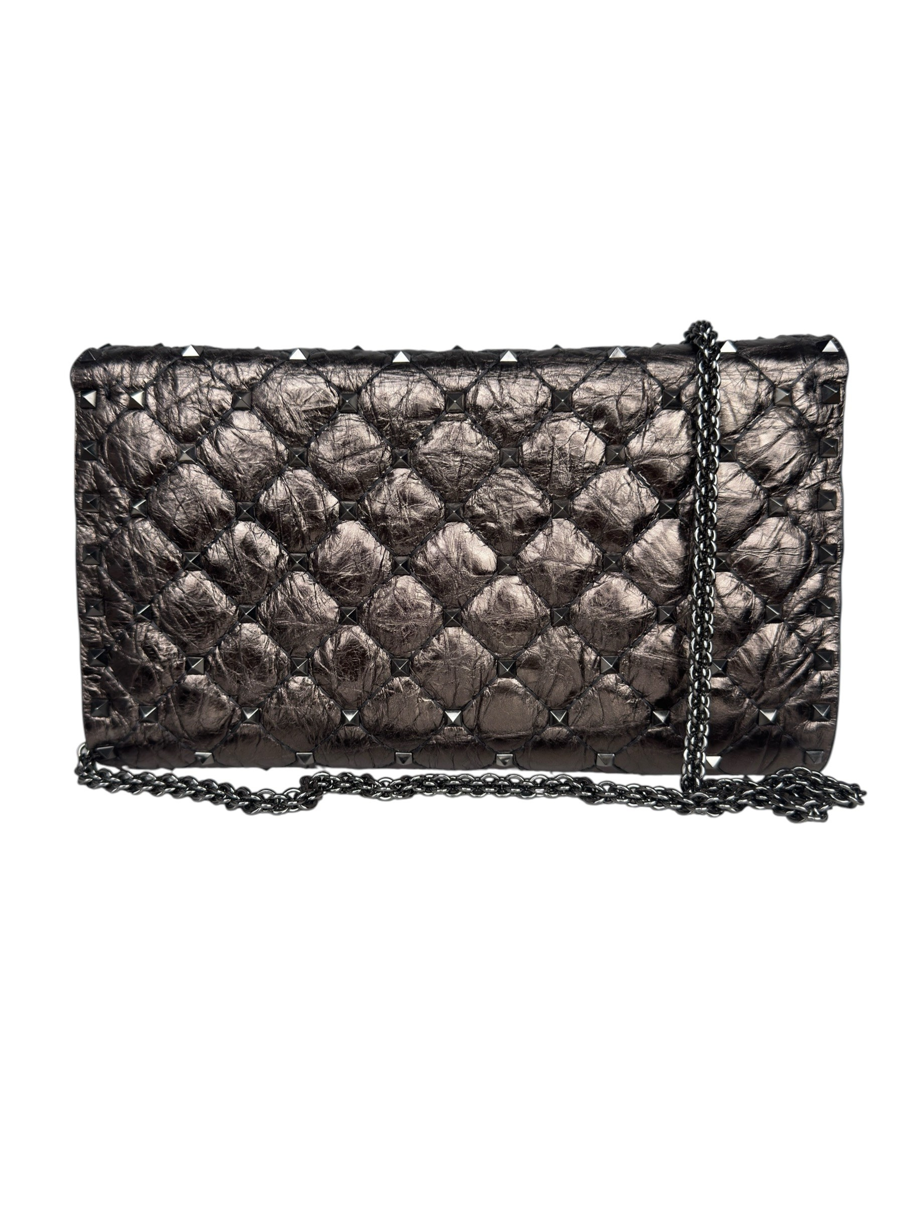 VALENTINO GARAVANI METALLIC ROCKSTUD BAG
