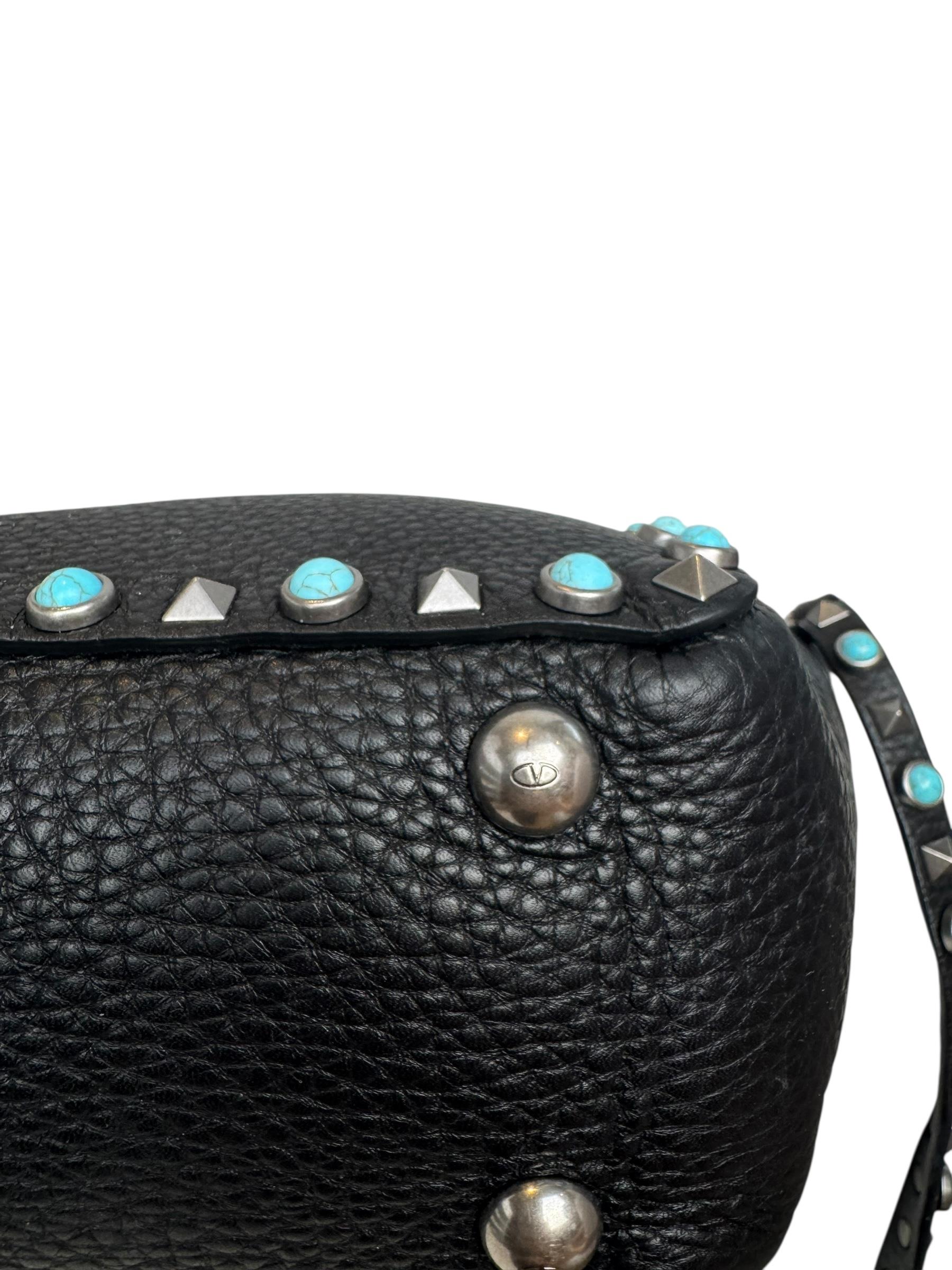 VALENTINO MINI ROCKSTUD SATCHEL BAG