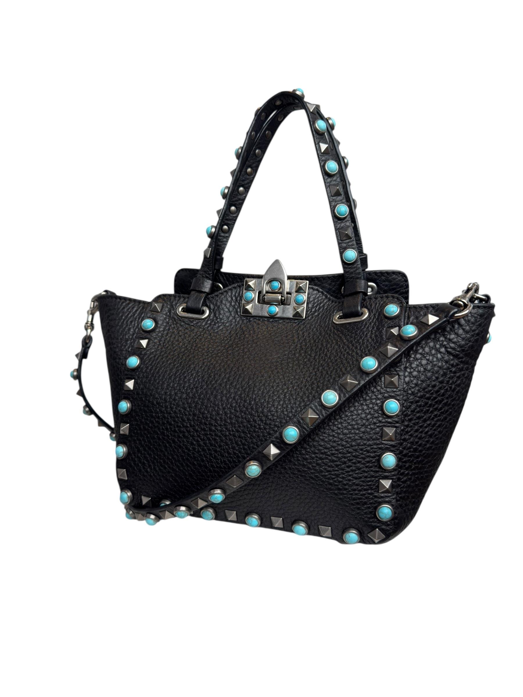 VALENTINO MINI ROCKSTUD SATCHEL BAG
