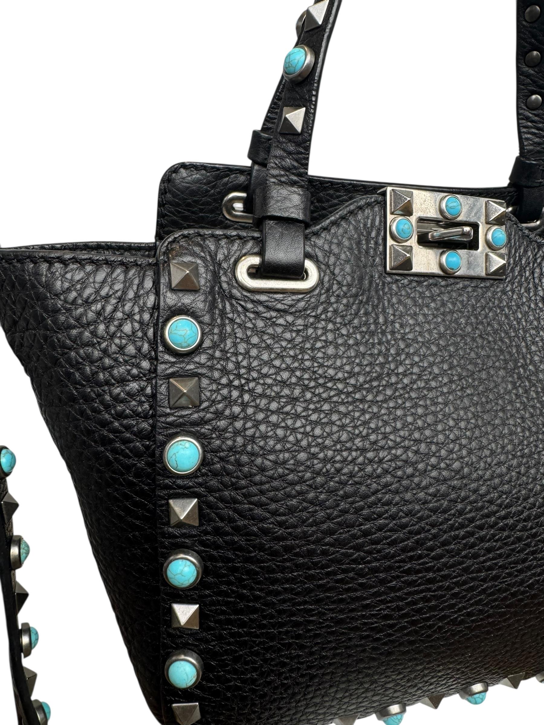 VALENTINO MINI ROCKSTUD SATCHEL BAG