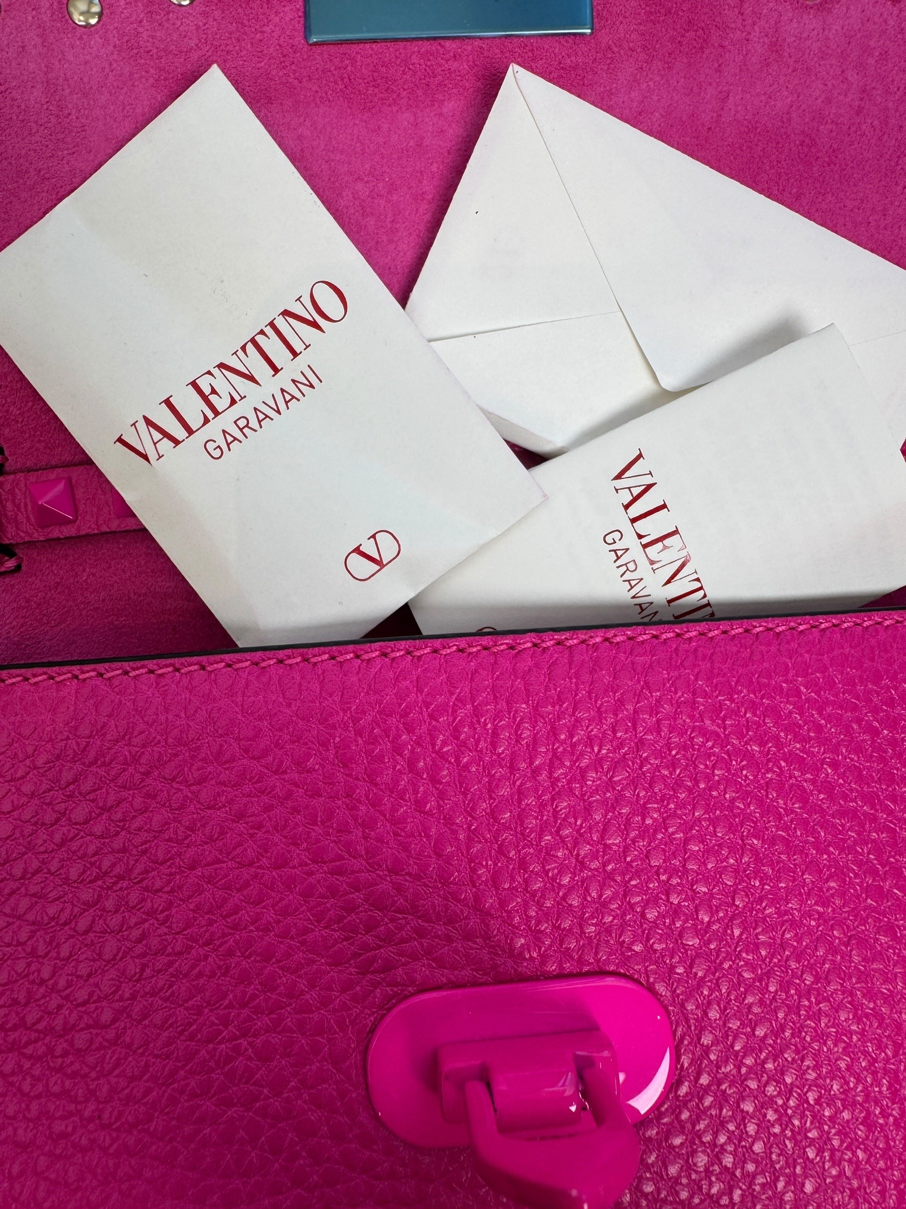 VALENTINO PINK ROCKSTUD BAG